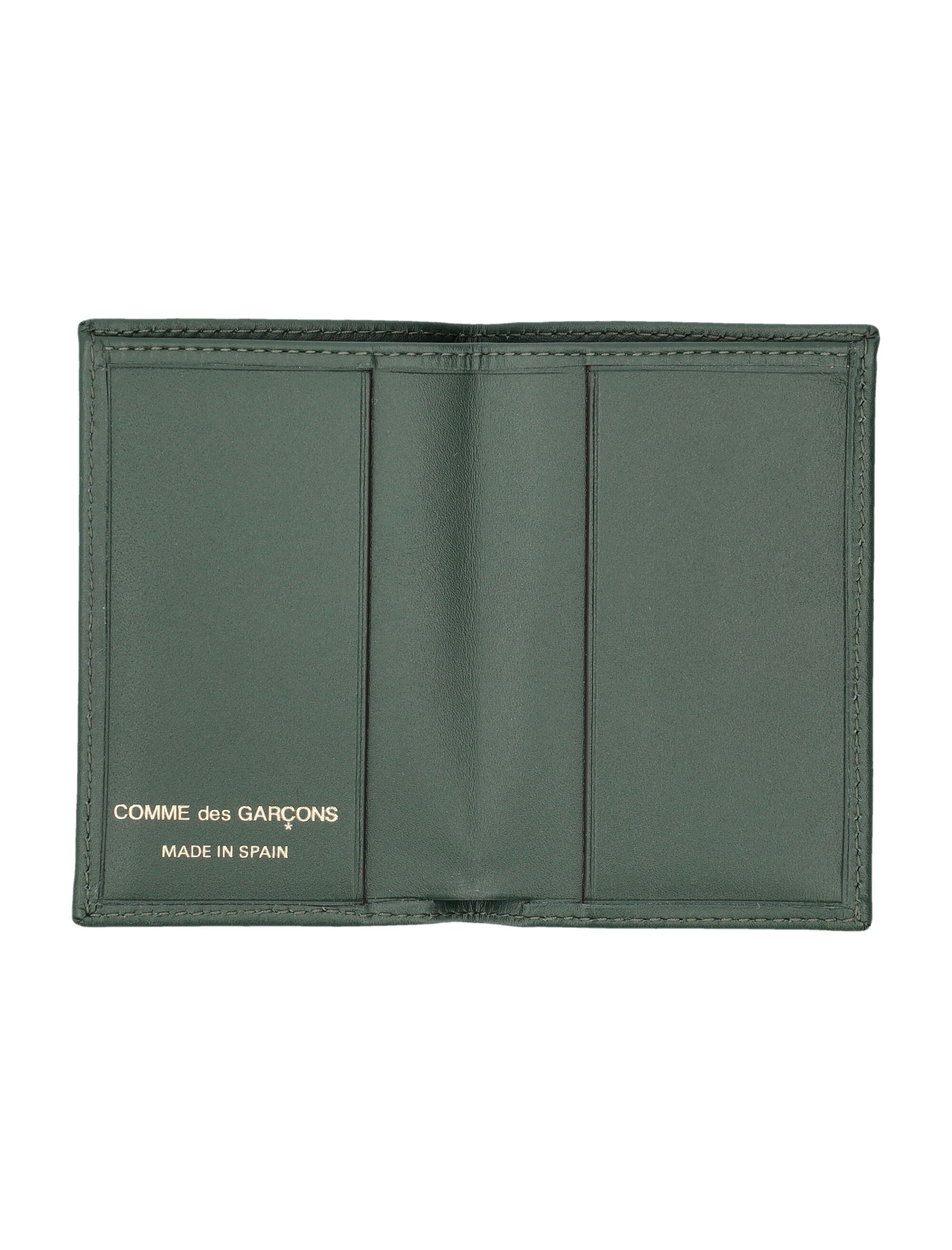 COMME DES GARÇONS WALLET Classic Bifold Wallet - 10.5 cm x 7 cm