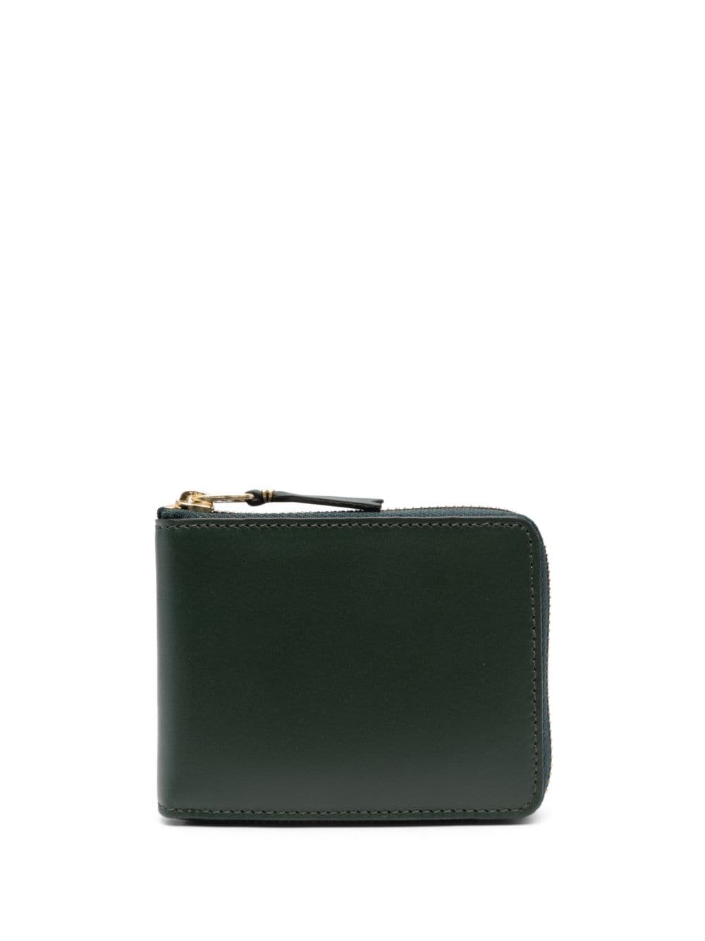 COMME DES GARÇONS WALLET Luxury Leather Zip Wallet