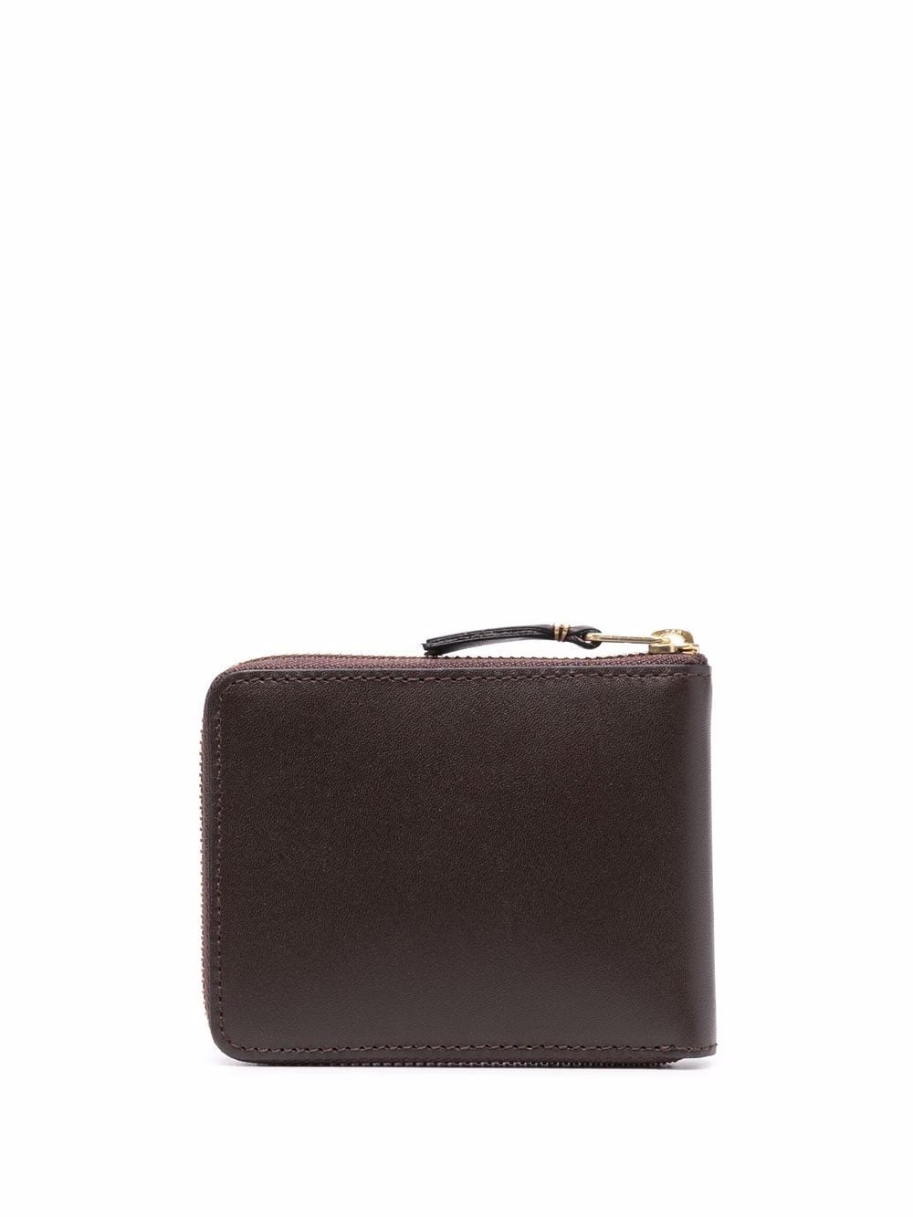 COMME DES GARÇONS WALLET Grained Leather Wallet - Timeless Design