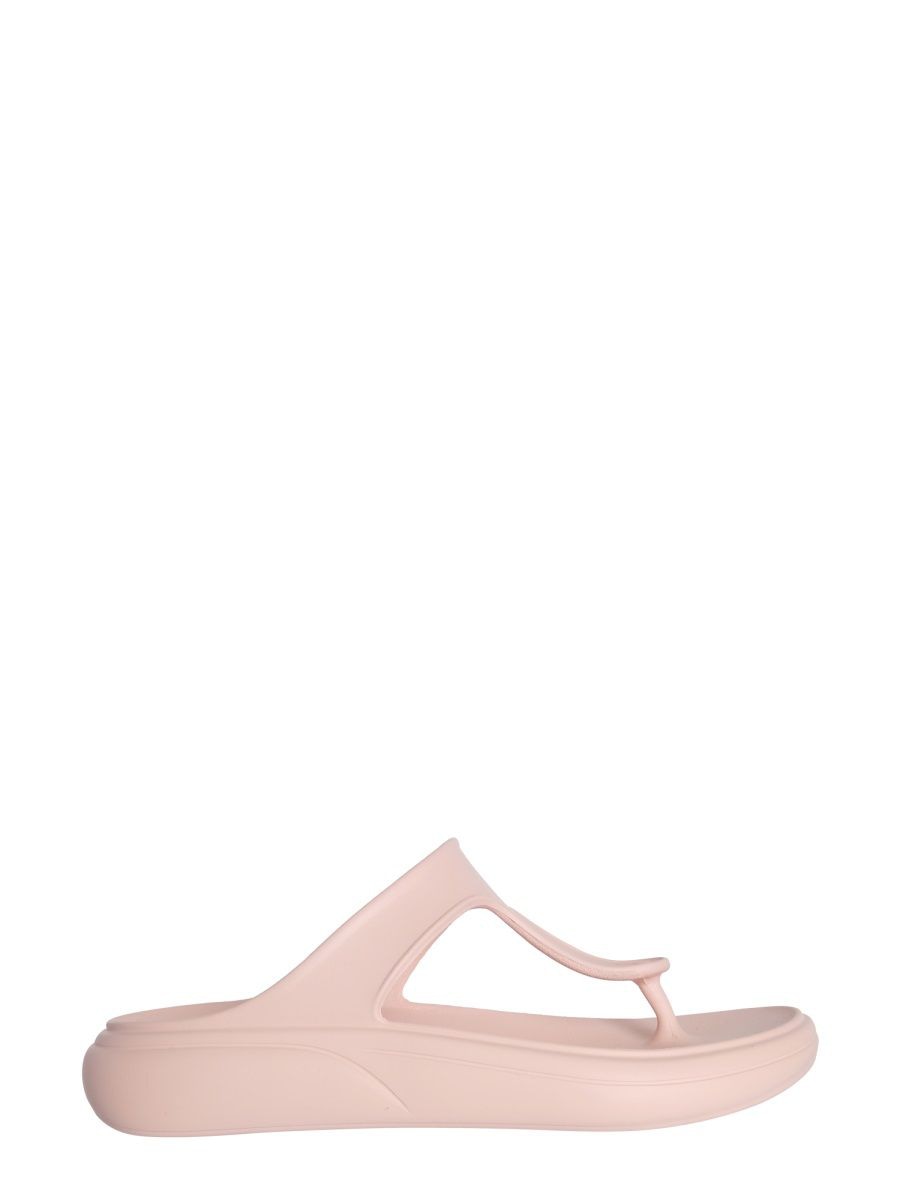 STUART WEITZMAN Mini T-Strap Slide Sandals