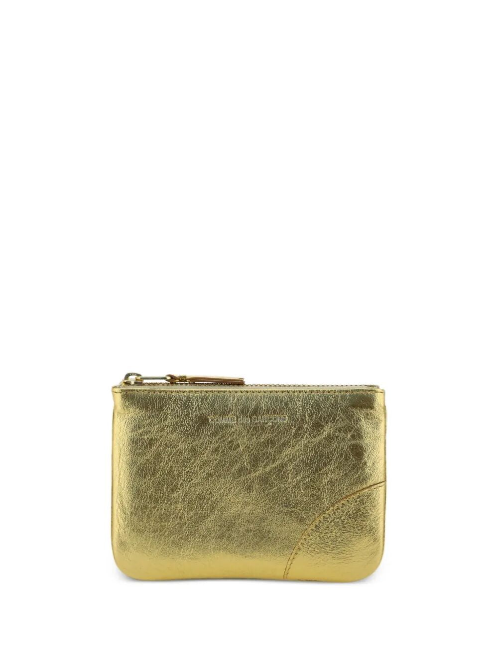 COMME DES GARÇONS WALLET Mini Metallic Pouch Handbag