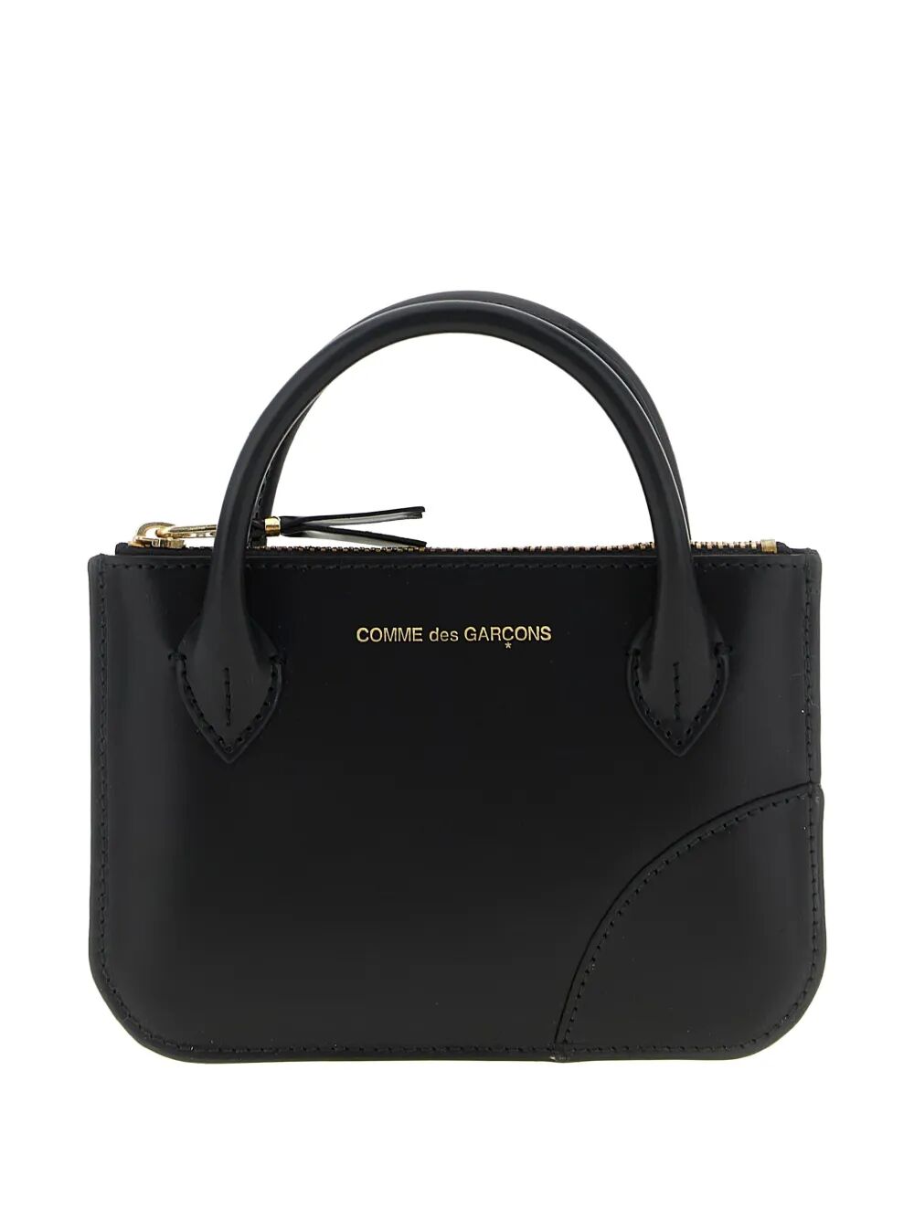 COMME DES GARÇONS WALLET Mini Leather Wallet Handles