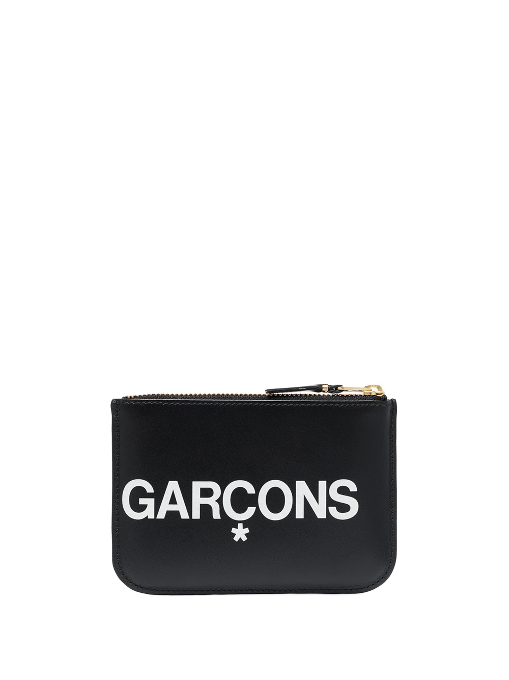 COMME DES GARÇONS WALLET Huge Logo Mini Pouch Handbag