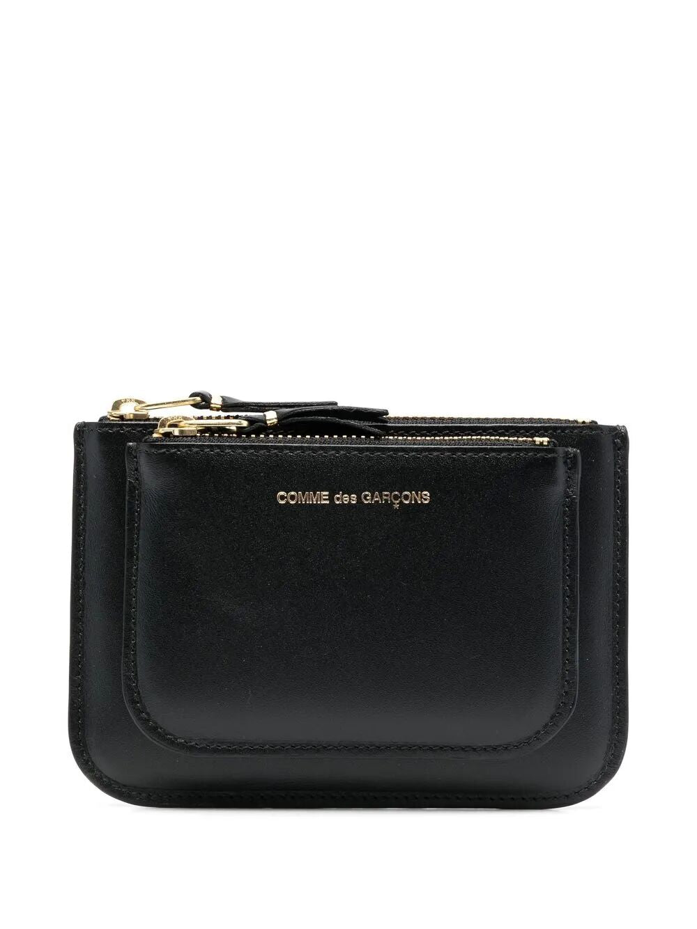 COMME DES GARÇONS WALLET Mini Wallet with Outside Pocket - FW25