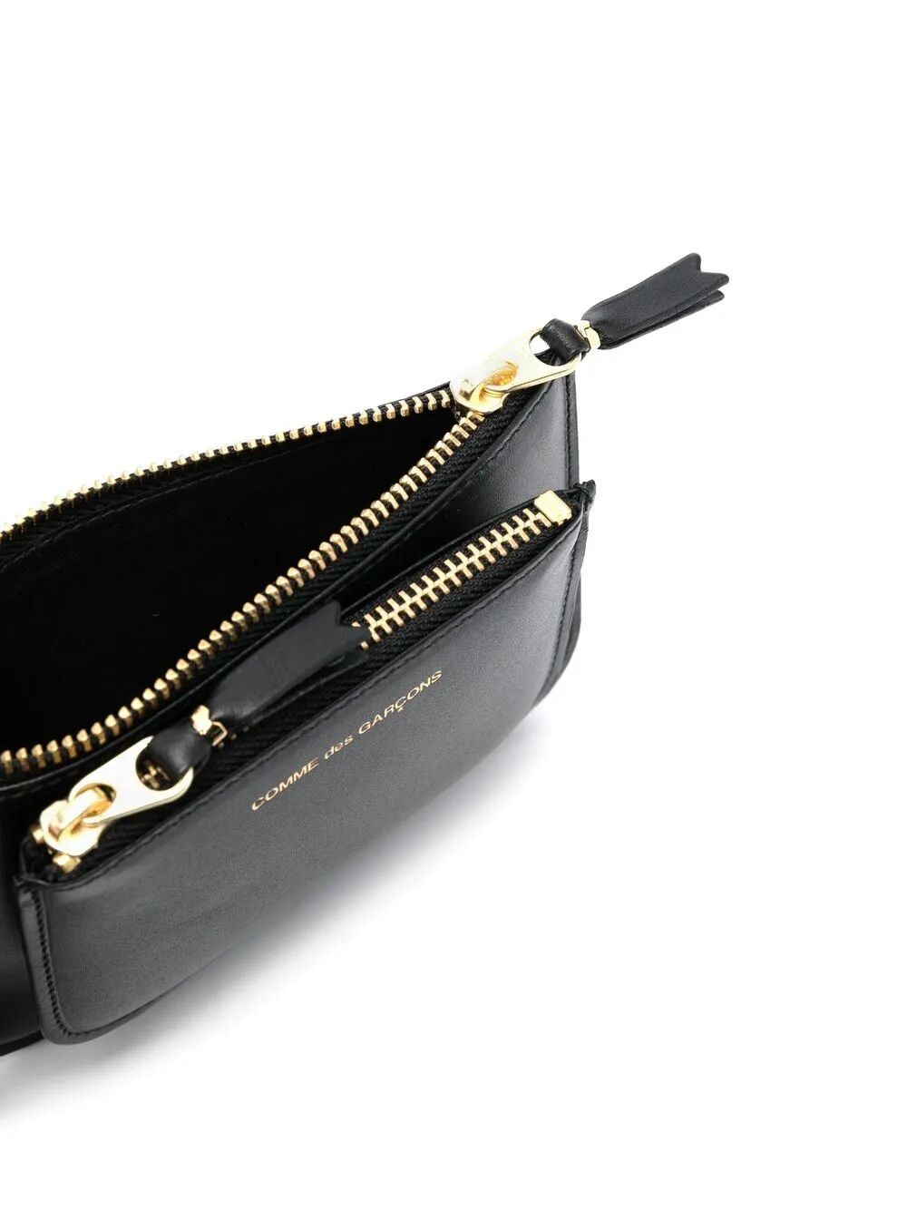 COMME DES GARÇONS WALLET Mini Wallet with Outside Pocket - FW25