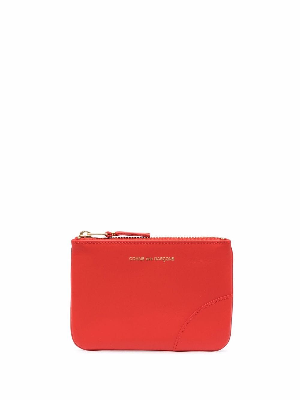 COMME DES GARÇONS WALLET Stylish Embossed Leather Mini Wallet
