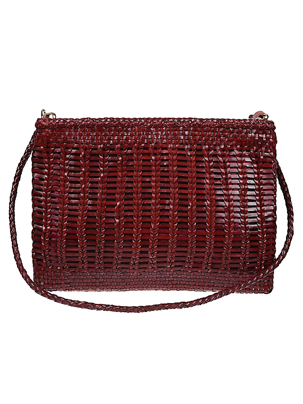 VIPERA Woven Handbag with Removable Leather Strap - SS25