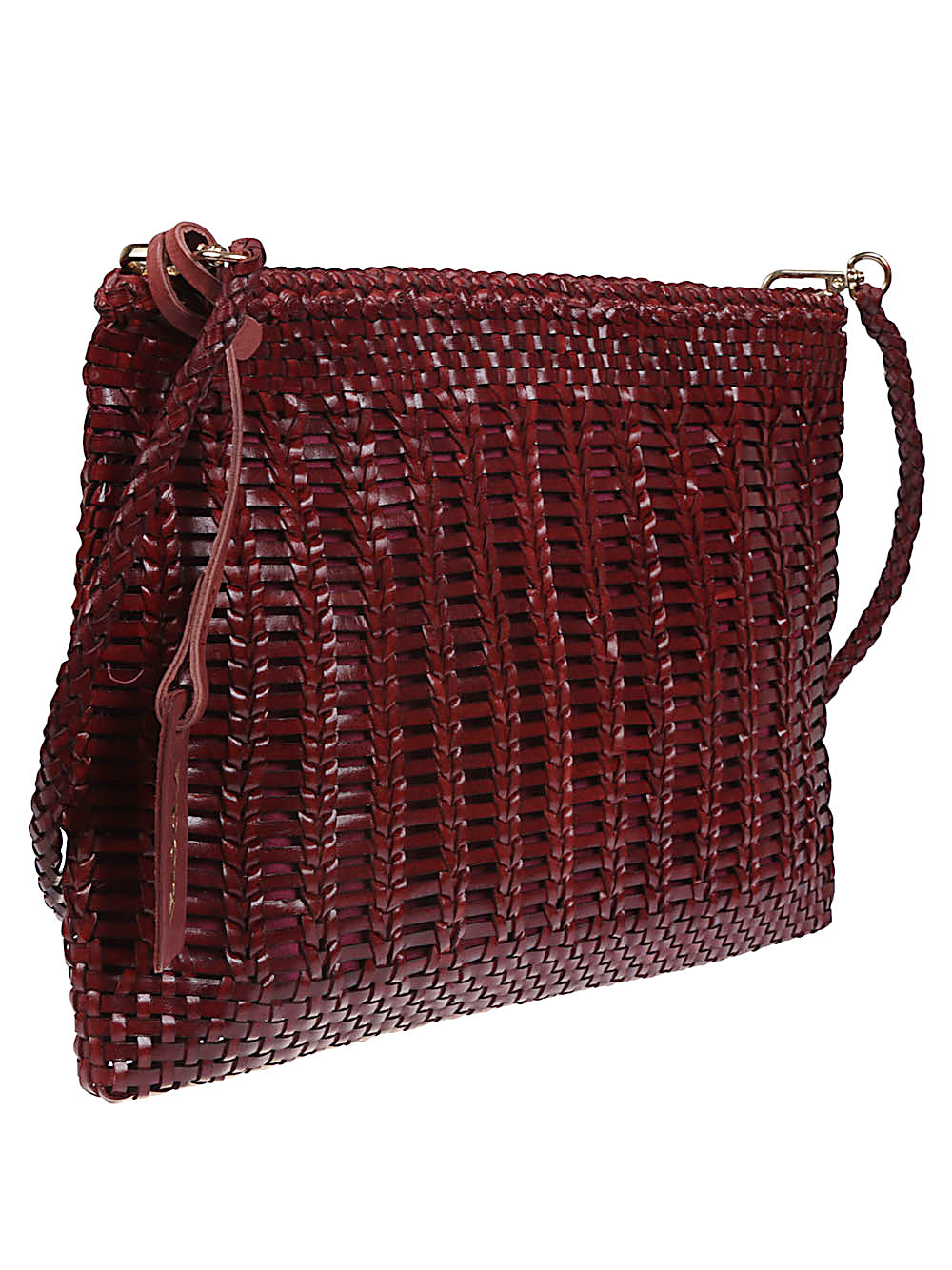 VIPERA Woven Handbag with Removable Leather Strap - SS25