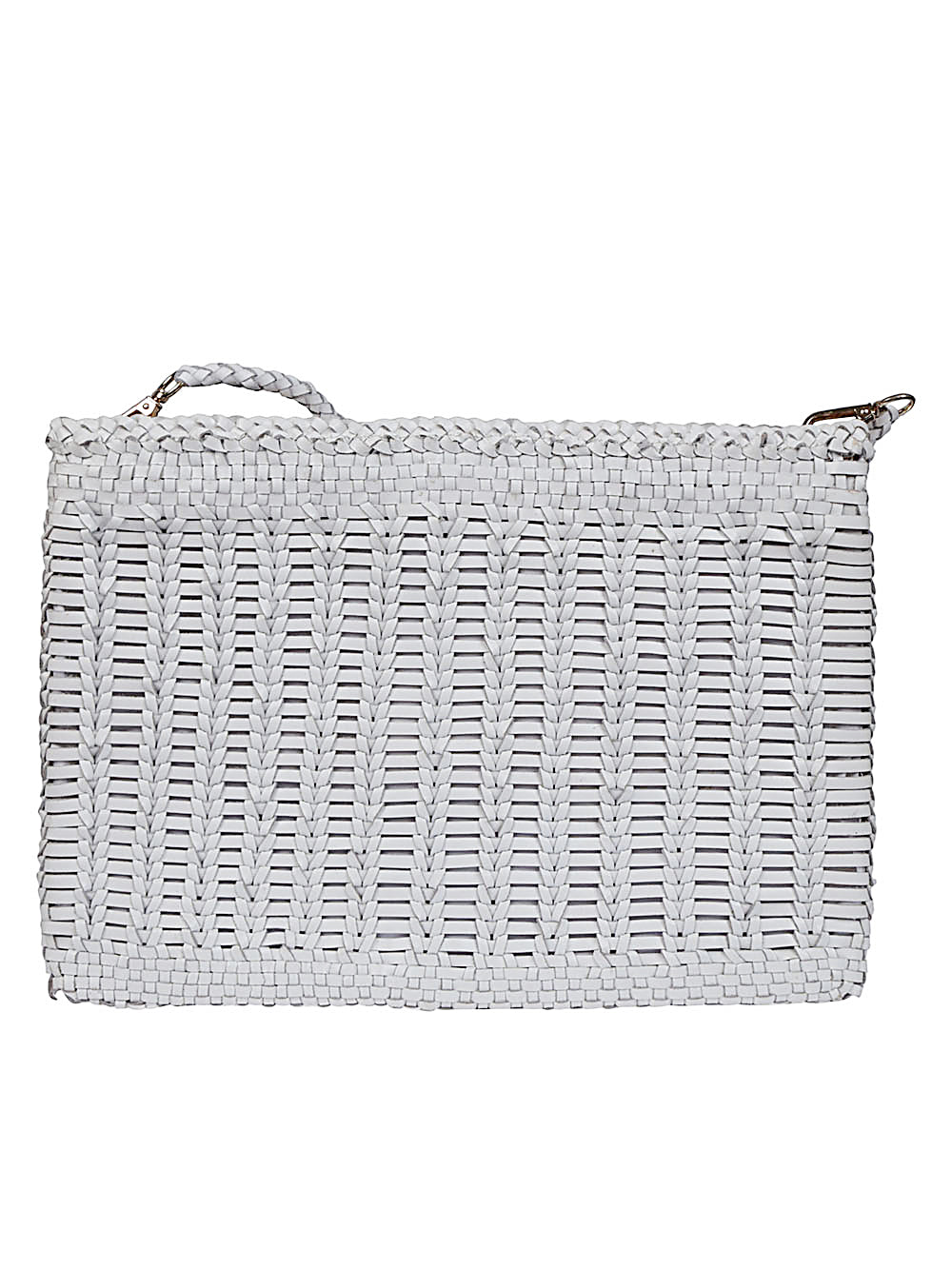 VIPERA Woven Pattern Handbag with Removable Strap - SS25