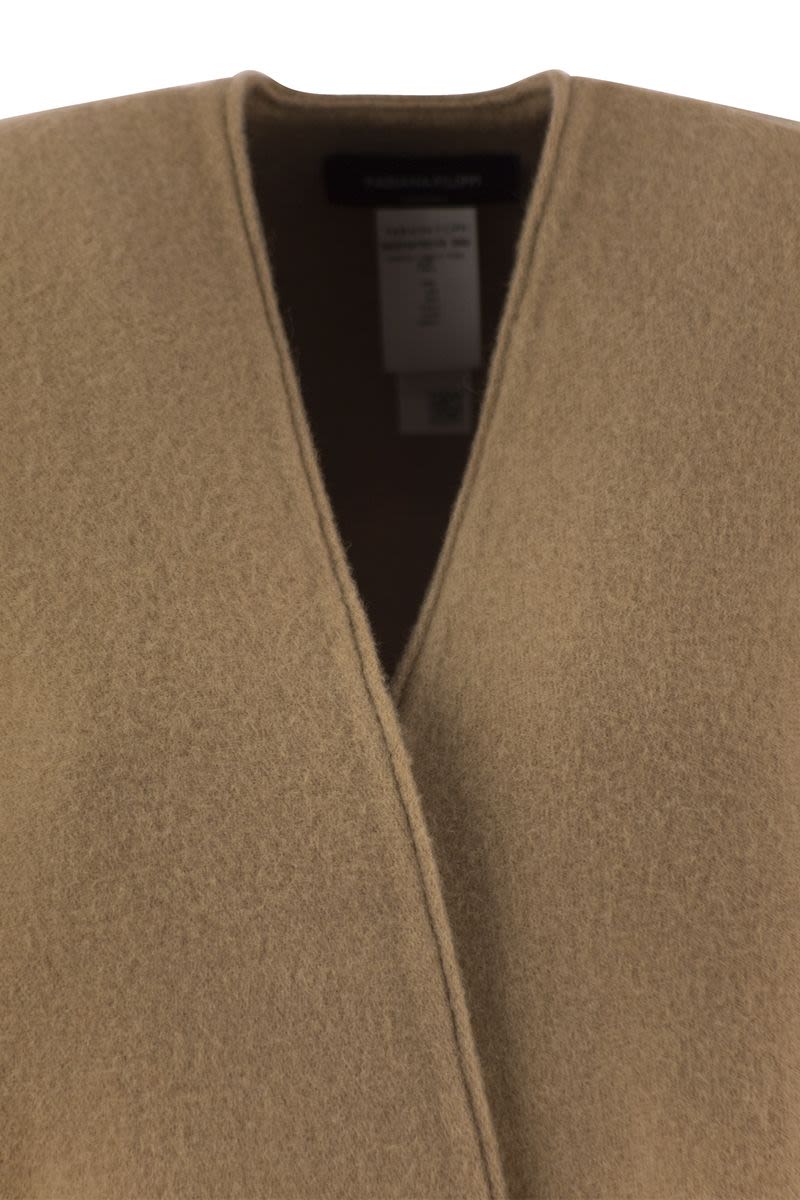 FABIANA FILIPPI Wool Fringed Cape