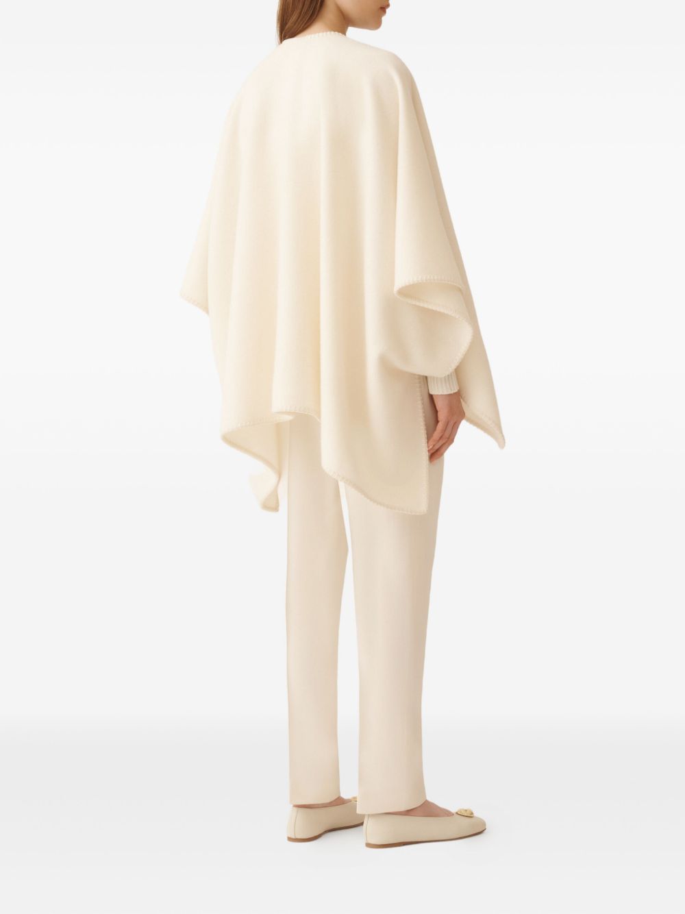 FABIANA FILIPPI Wool Cape for Women - FW25 Collection