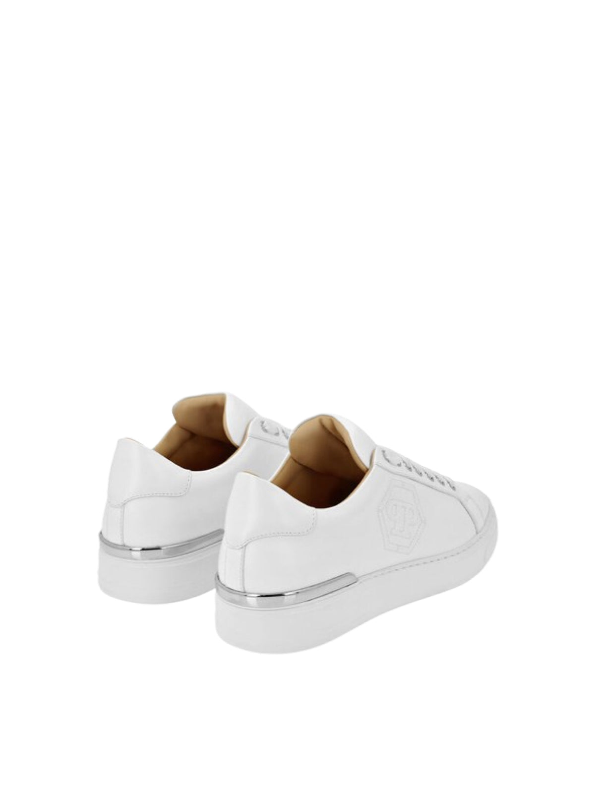 PHILIPP PLEIN Hexagon Logo Low-Top Sneakers for Men