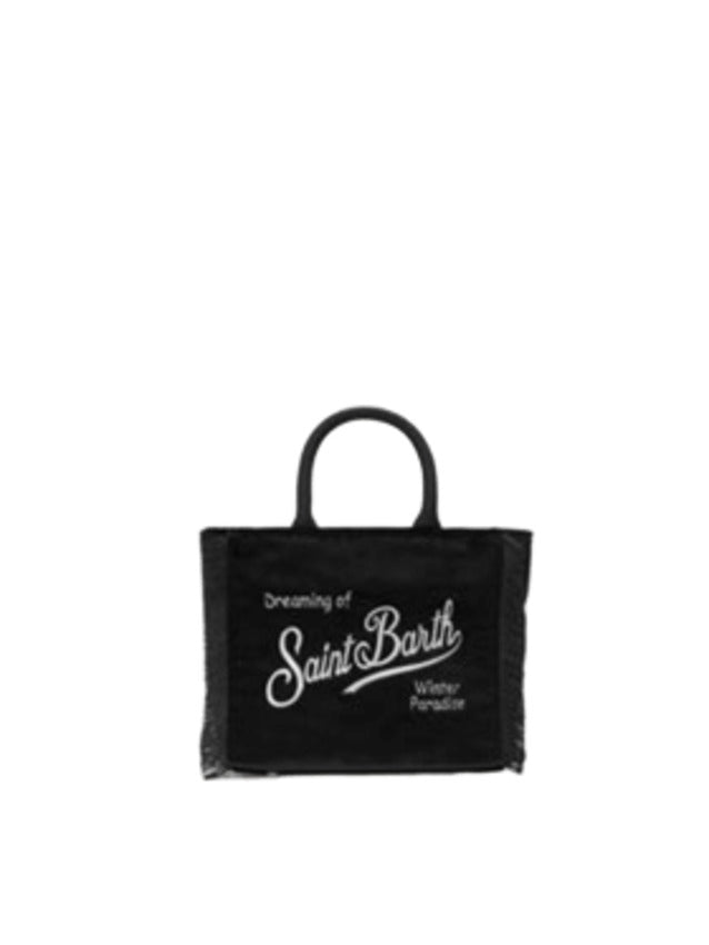 SAINT BARTH Timeless Mini Velvet Handbag