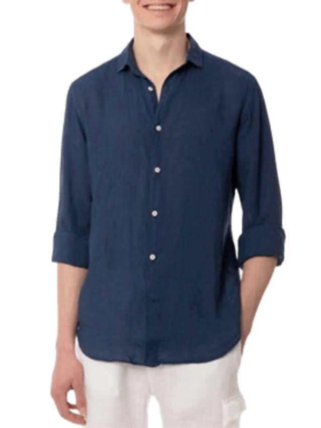 SAINT BARTH Classic Linen Shirt for Men