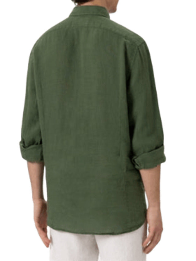 SAINT BARTH Linen Shirt - Tailored Fit for Men - SS25