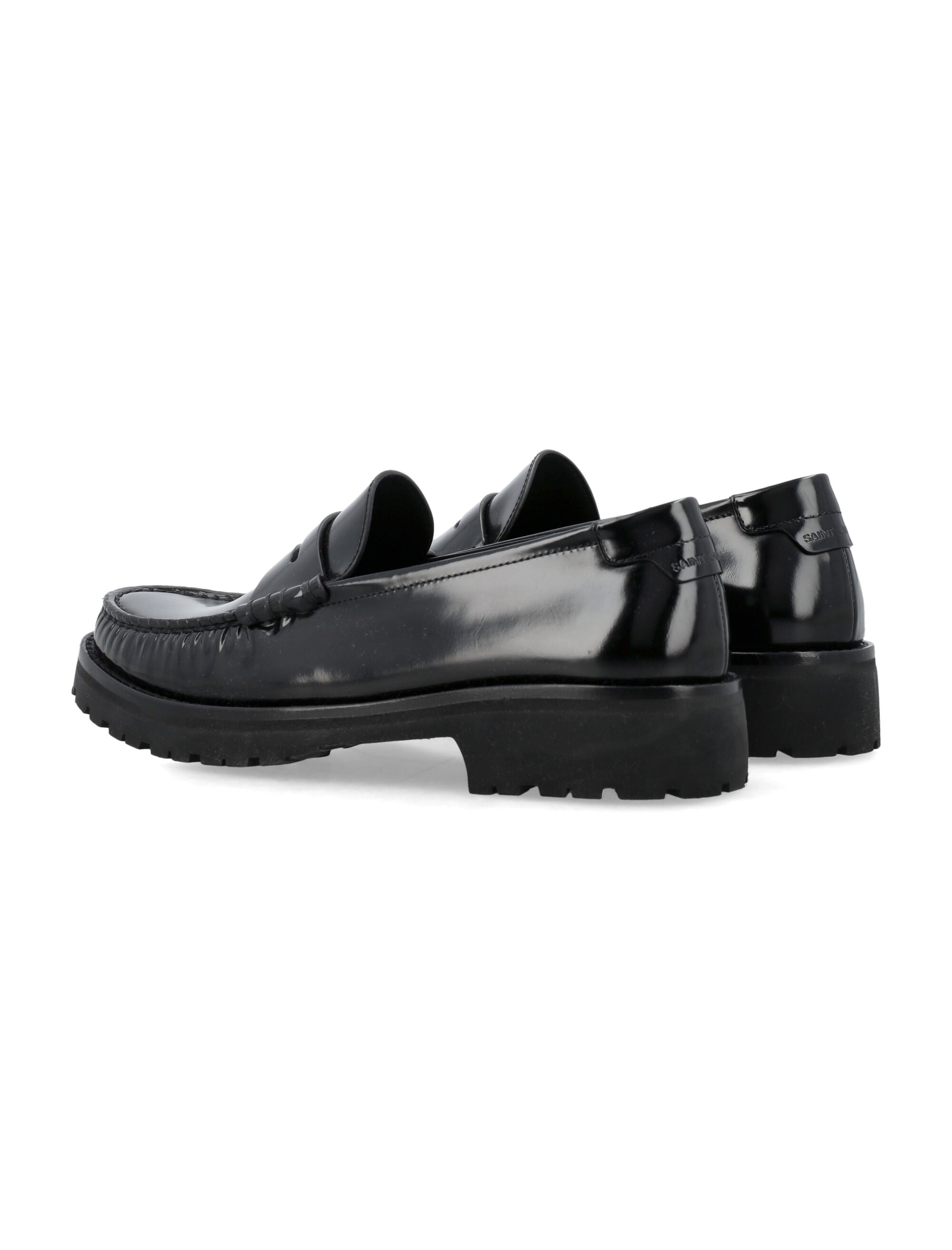 SAINT LAURENT PARIS Penny Loafers for Women