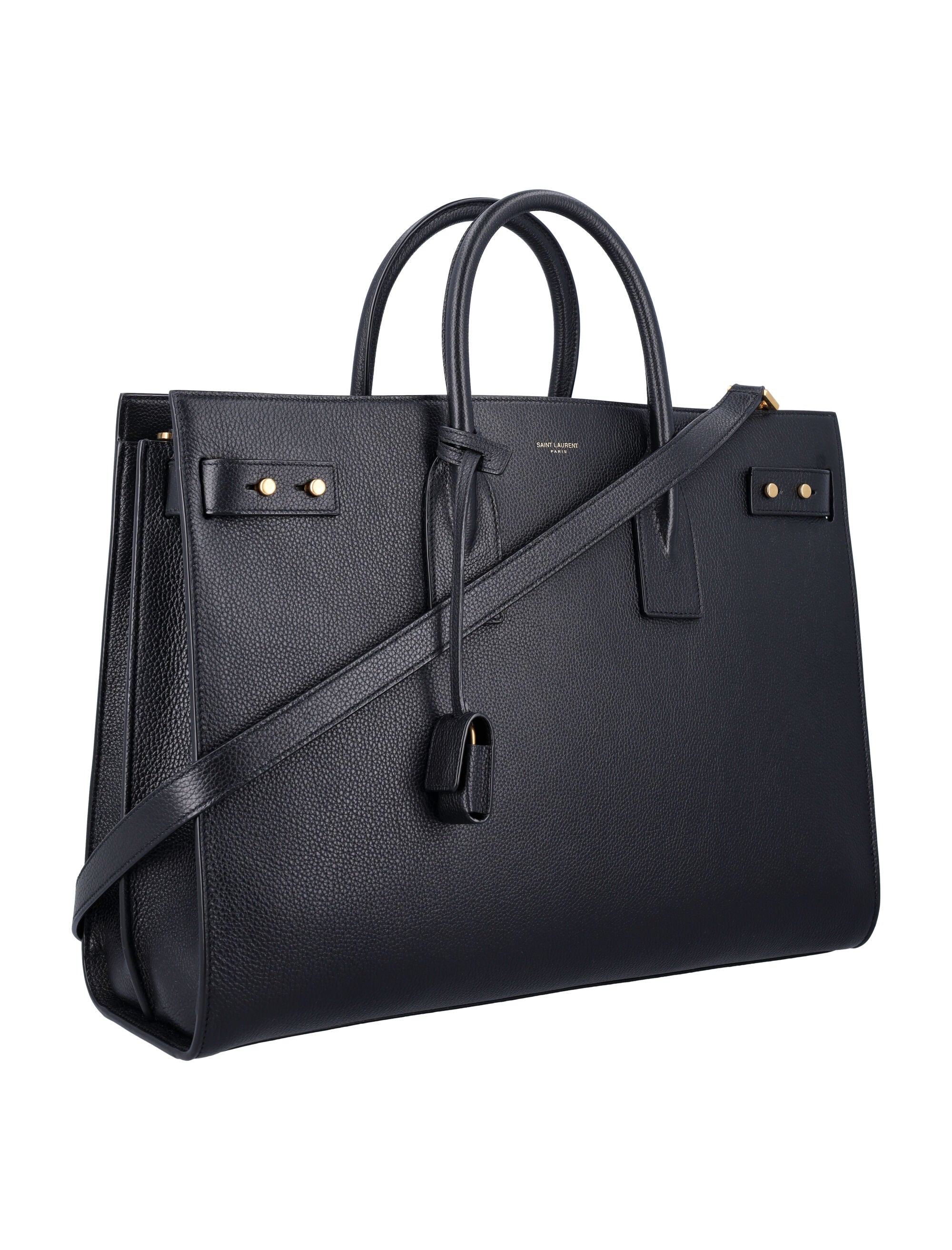 SAINT LAURENT PARIS Elegant Handbag - Sac OF Jour Thin Large