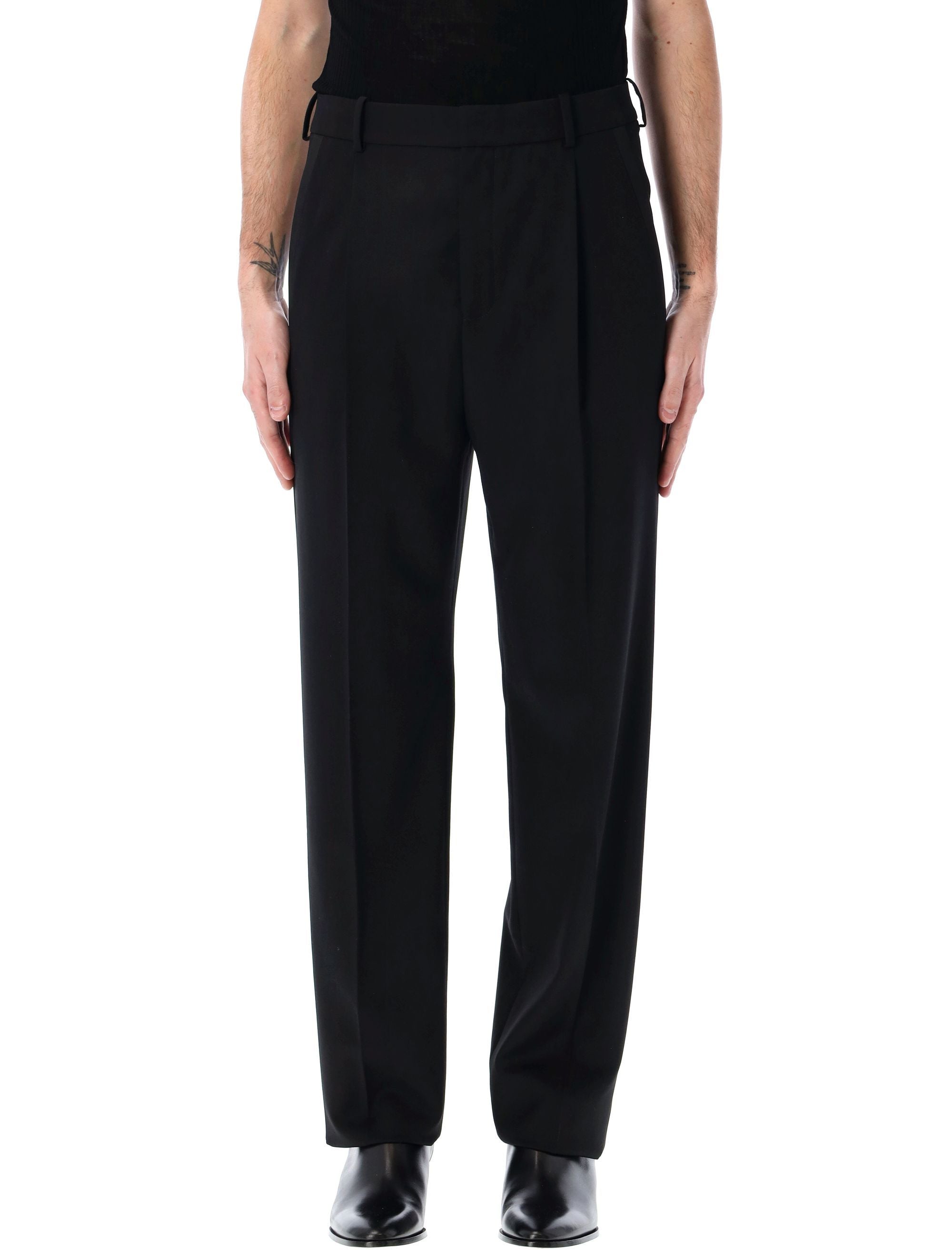 SAINT LAURENT PARIS Exquisite Tuxedo Pants