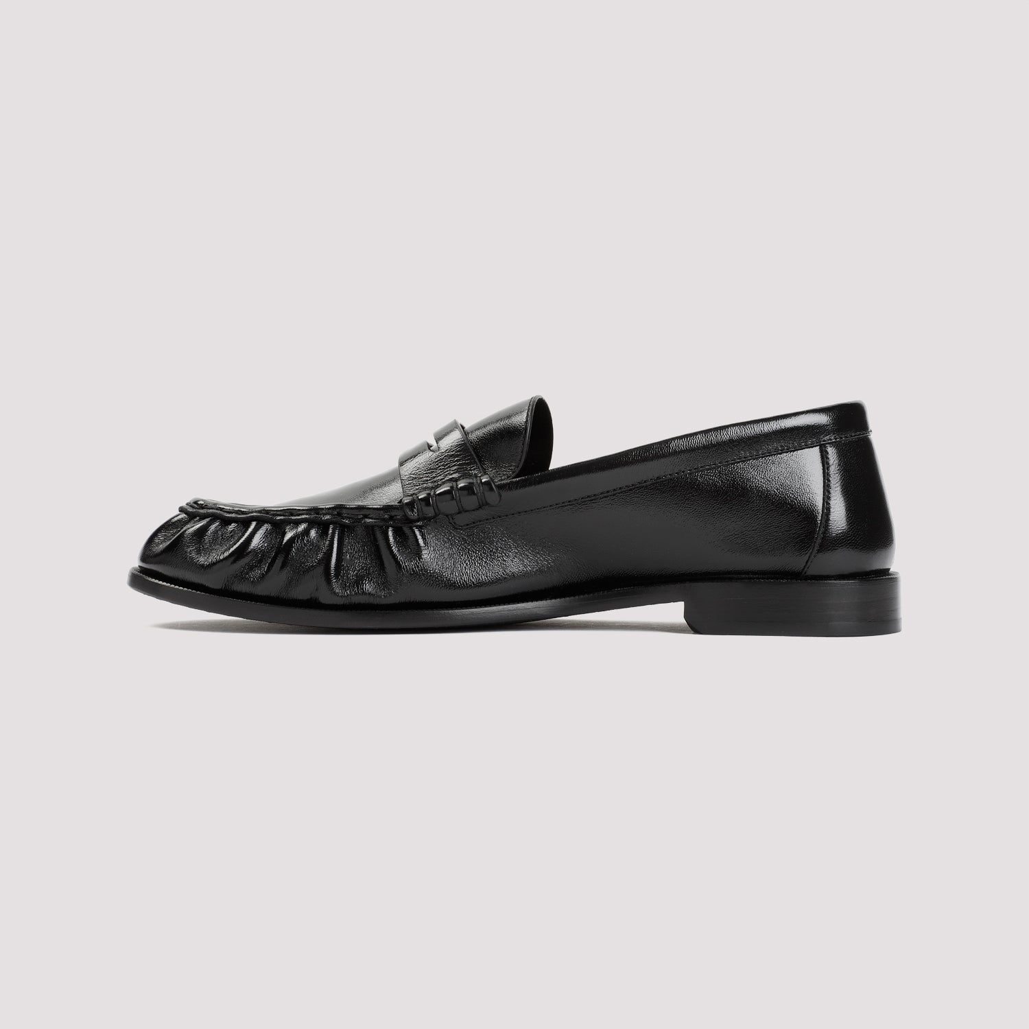 SAINT LAURENT Elegant Penny Strap Loafers