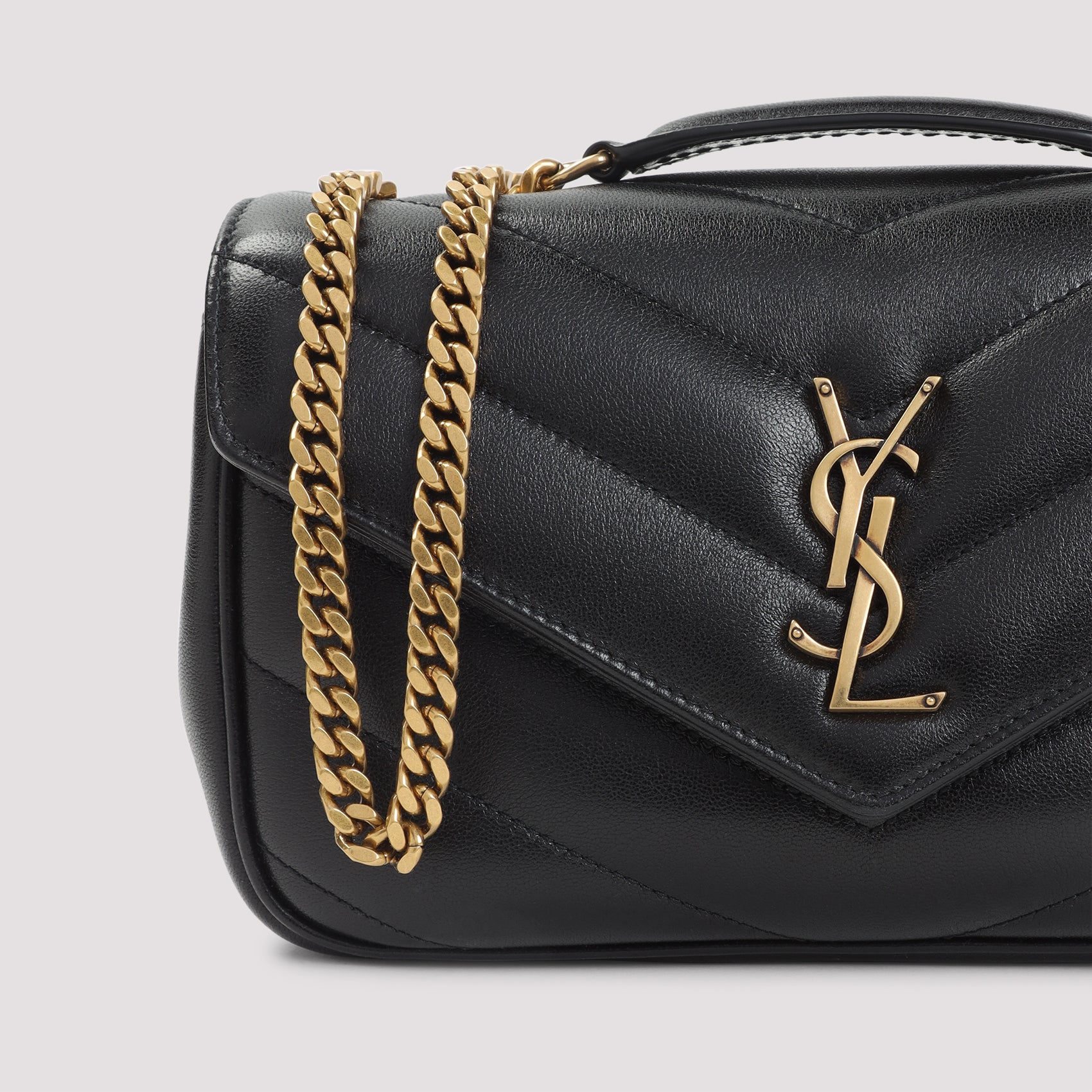 SAINT LAURENT Chic Mini Shoulder Handbag - Elegant Design