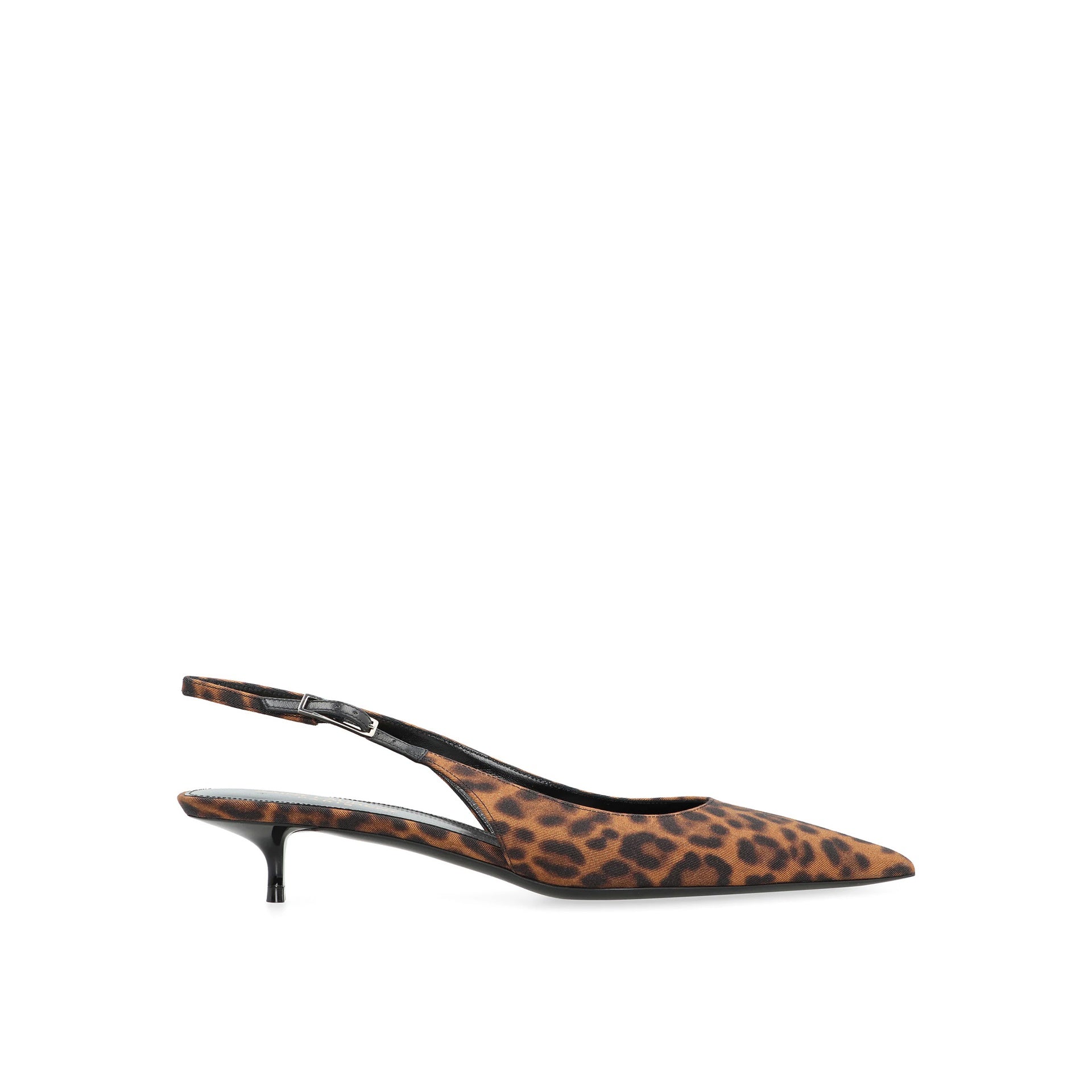 SAINT LAURENT Cherish Pointed Toe Slingback Pumps