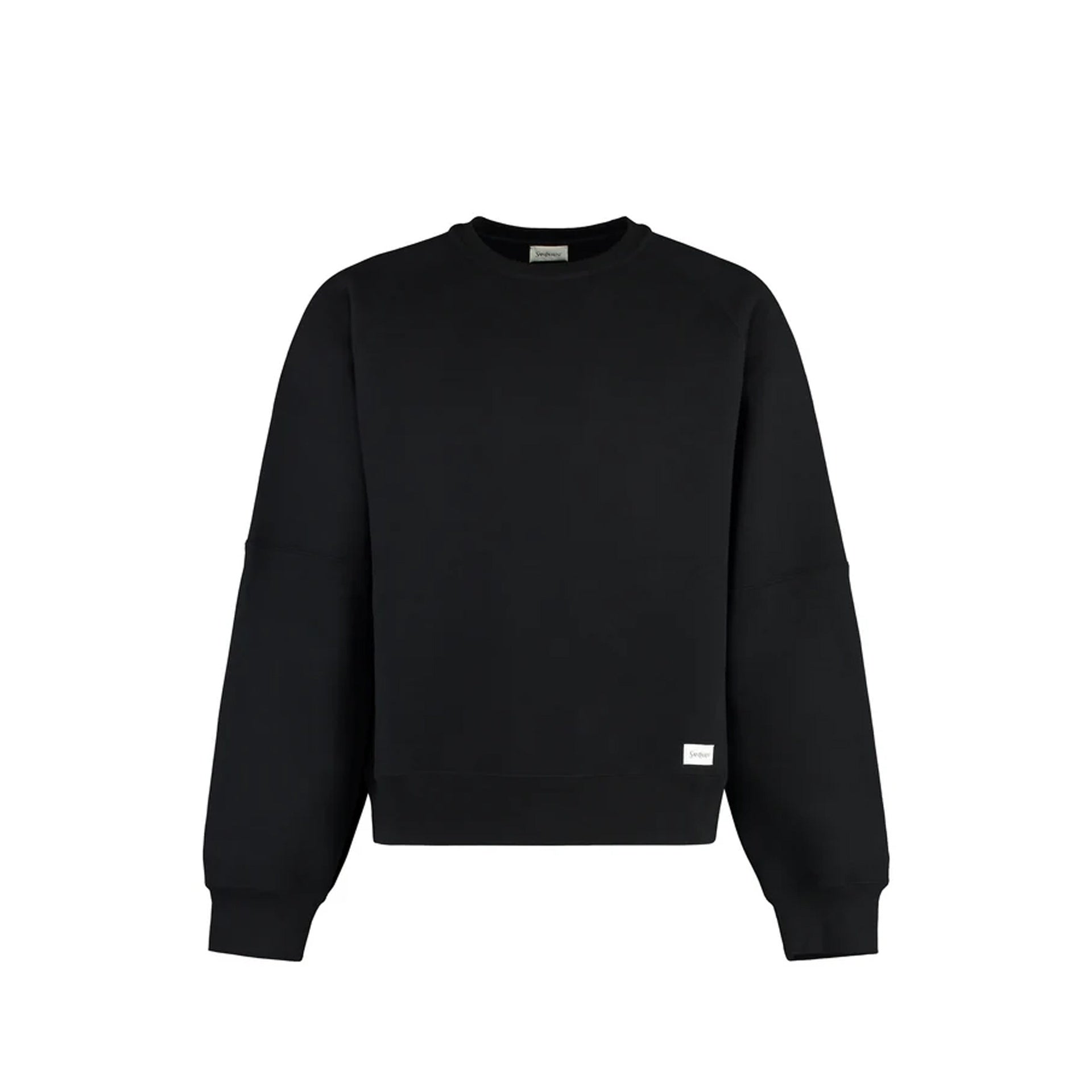SAINT LAURENT Classic Logo Cotton Sweatshirt - Men