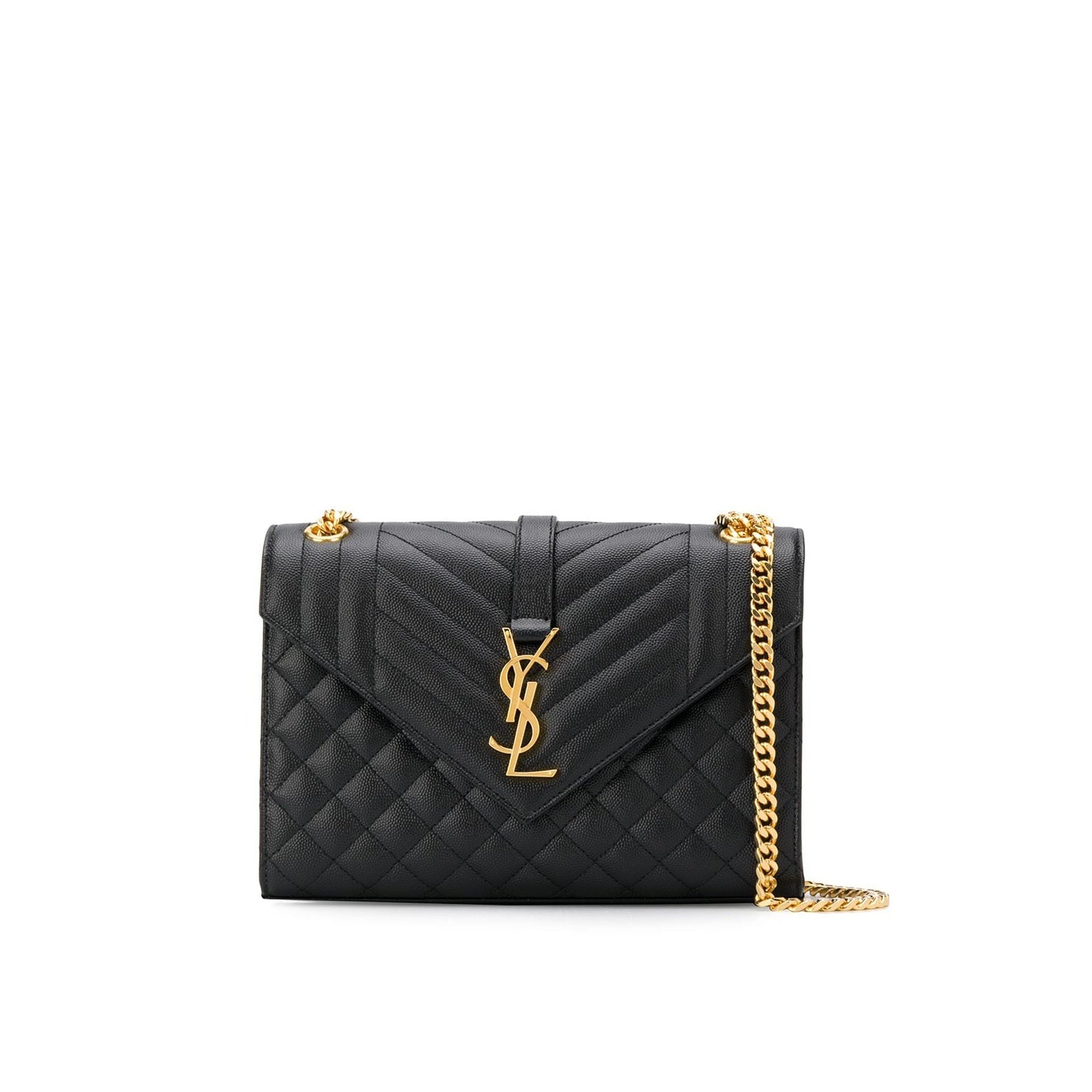 SAINT LAURENT Envelope Medium Handbag