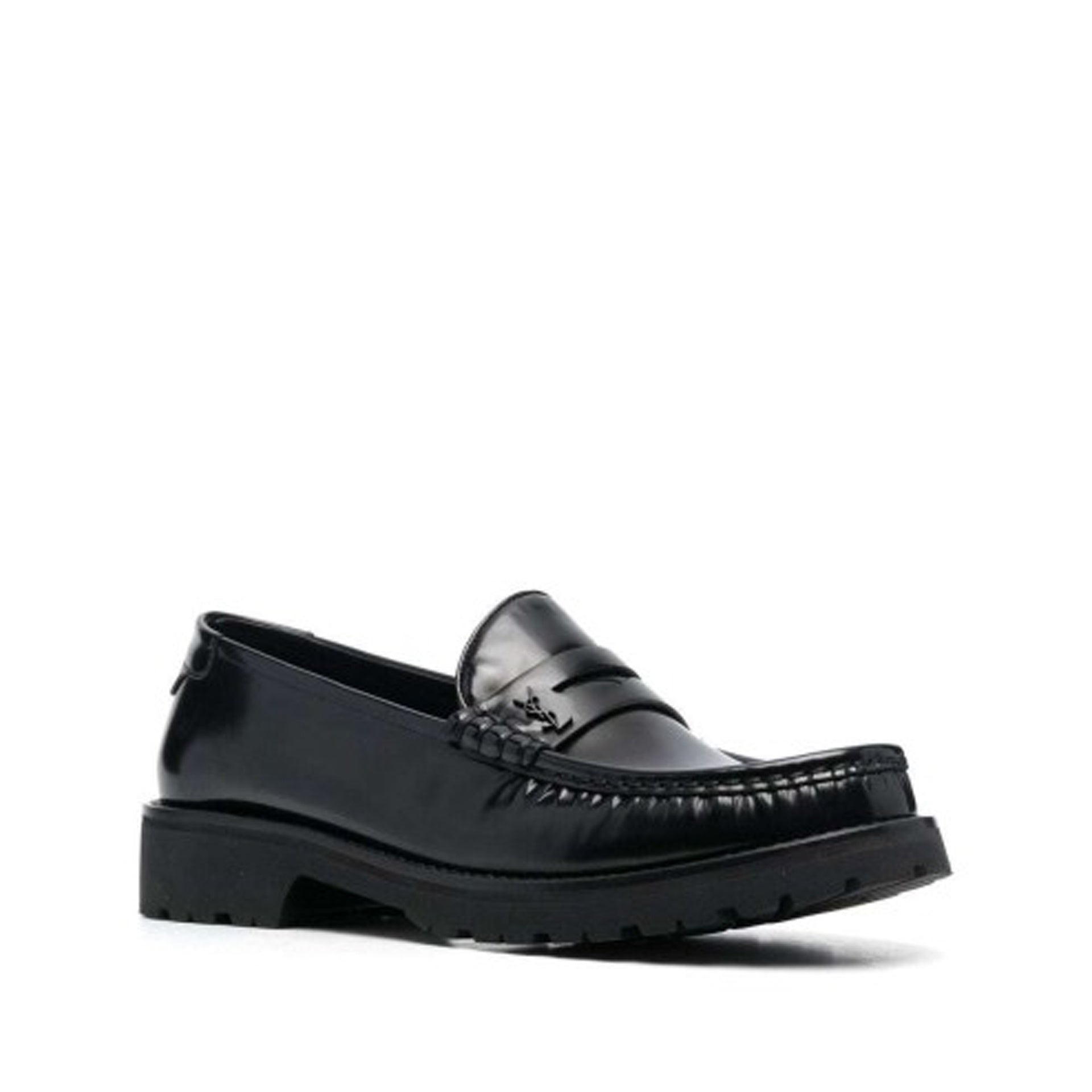 SAINT LAURENT Oxford Leather Loafers for Men - Fall Winter Collection