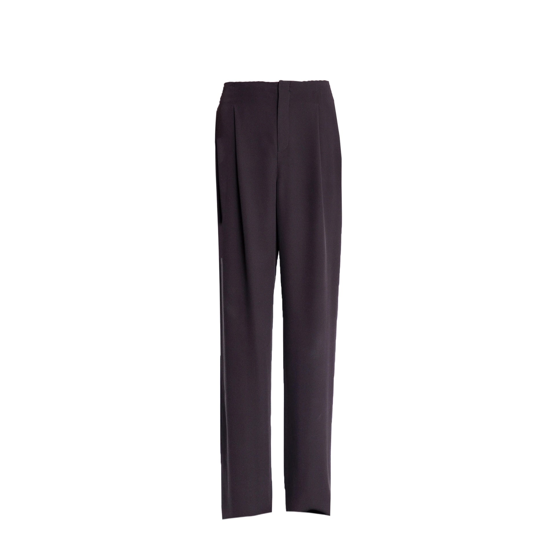 SAINT LAURENT Silk Straight Cut Pants for Men