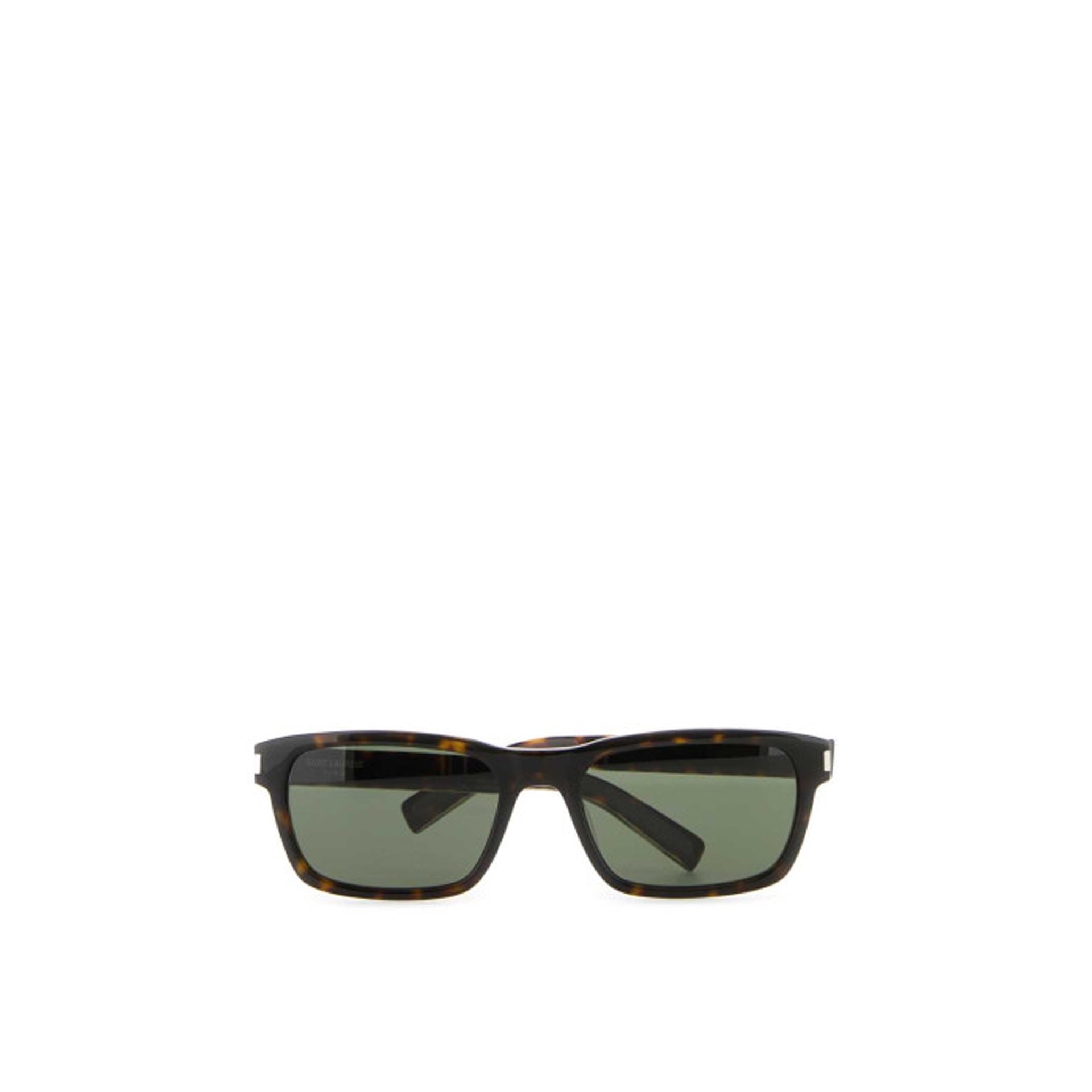 SAINT LAURENT Chic Square Logo Sunglasses