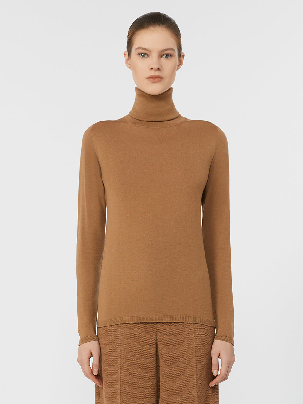 MAX MARA Wool Turtleneck Sweater - Women’s Essential