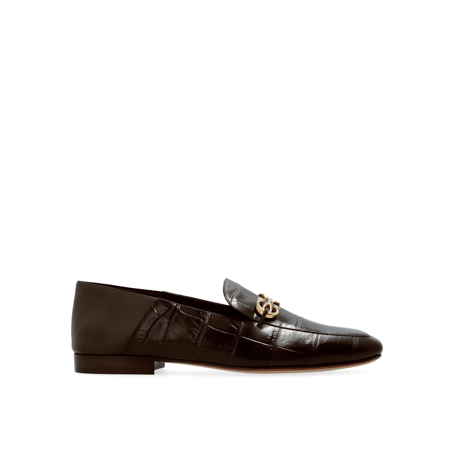 Ferragamo Elegant Leather Loafers with Slip-On Design