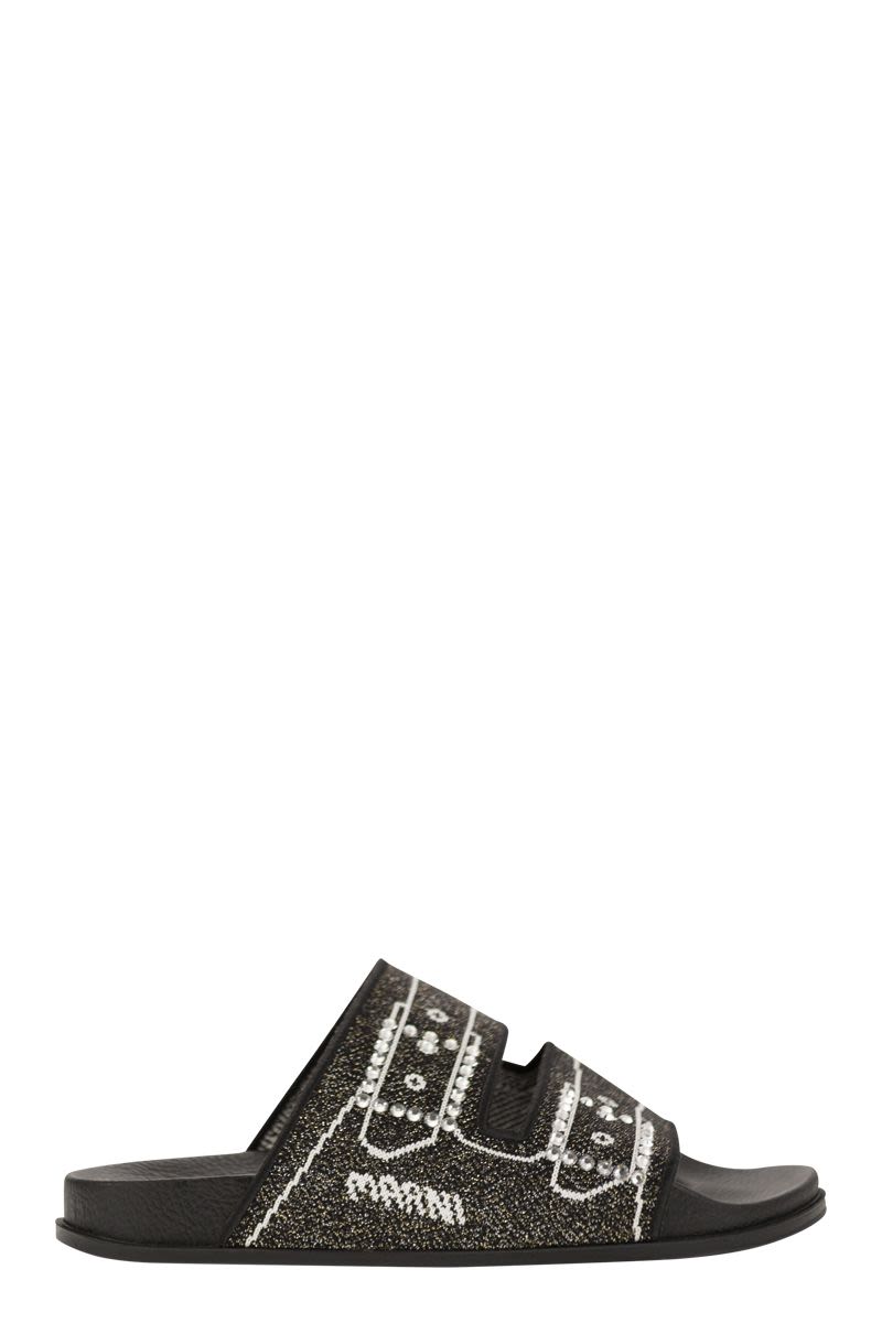 MARNI Precious Sandal with Anatomical Insole - SS24 Collection