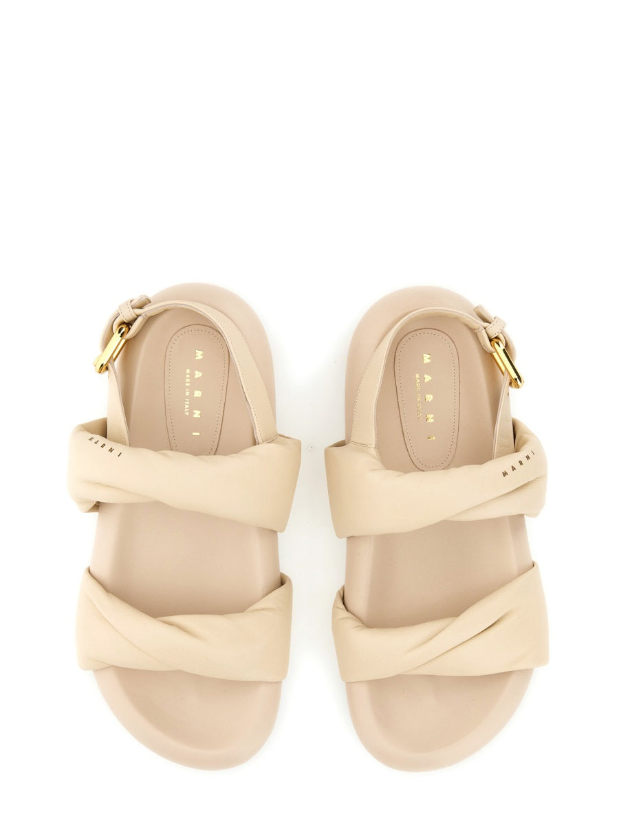 MARNI Women's Elegant Leather Sandals