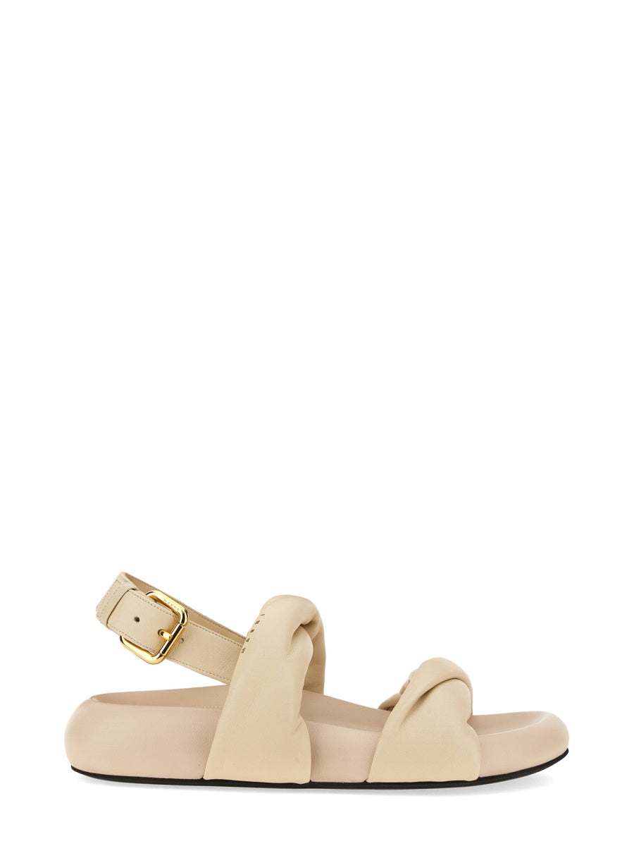 MARNI Women's Elegant Leather Sandals