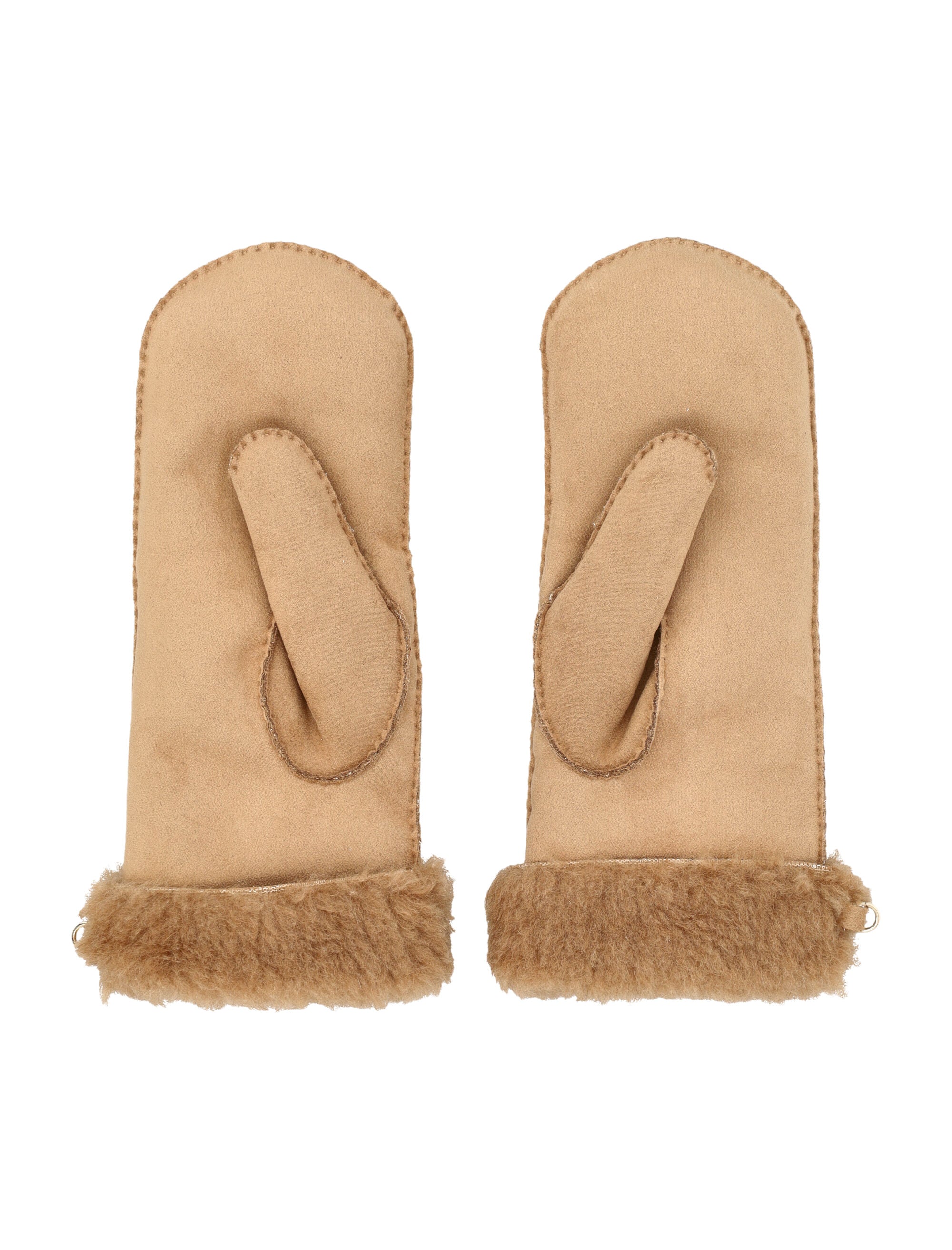 MAX MARA Bouclé Mittens with Removable Lanyard