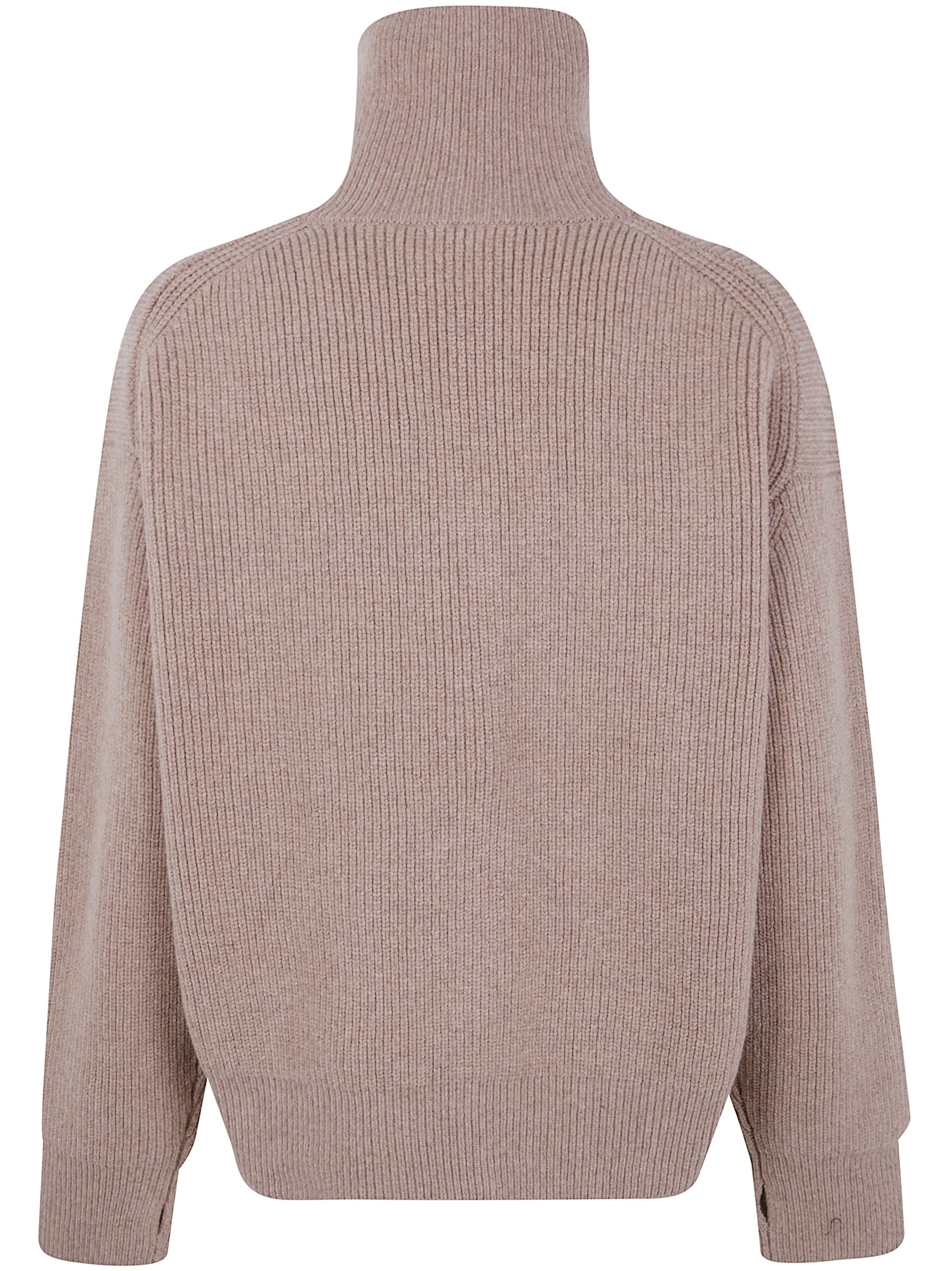 STUDIO NICHOLSON Rib Zip Through Jumper for Women