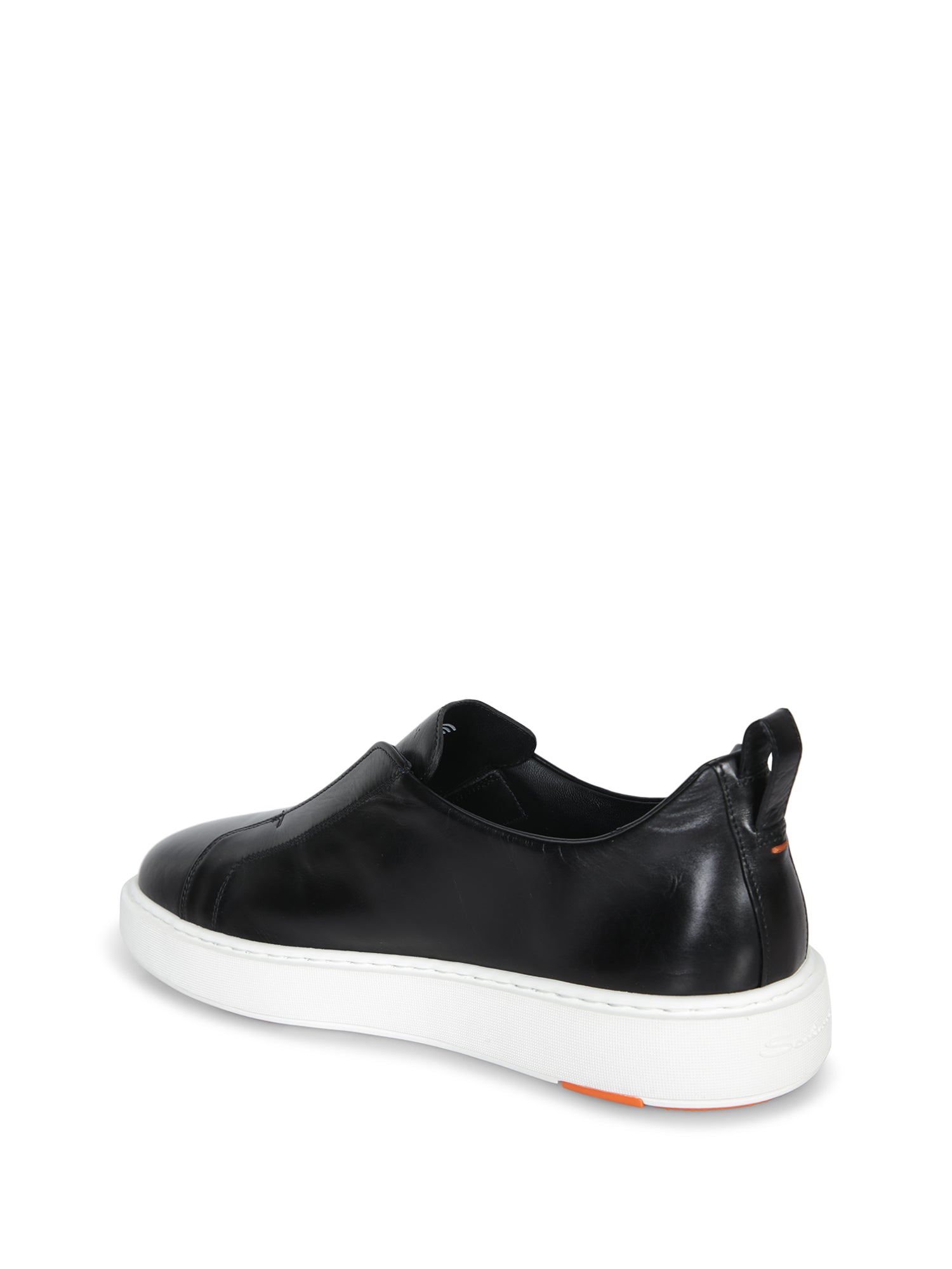 SANTONI Men's Classic Slip-On Sneaker
