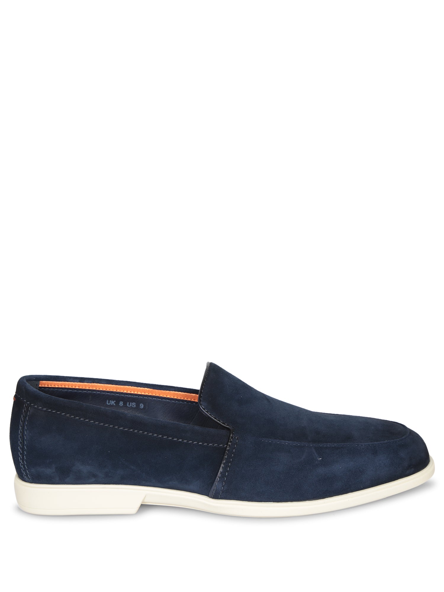 SANTONI Elegant Suede Loafers for Men