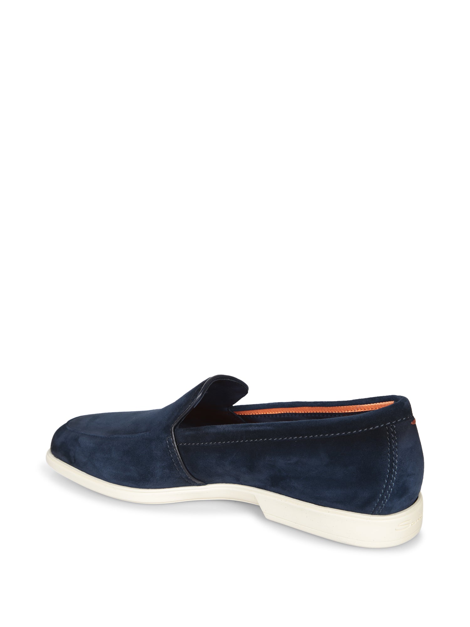 SANTONI Elegant Suede Loafers for Men