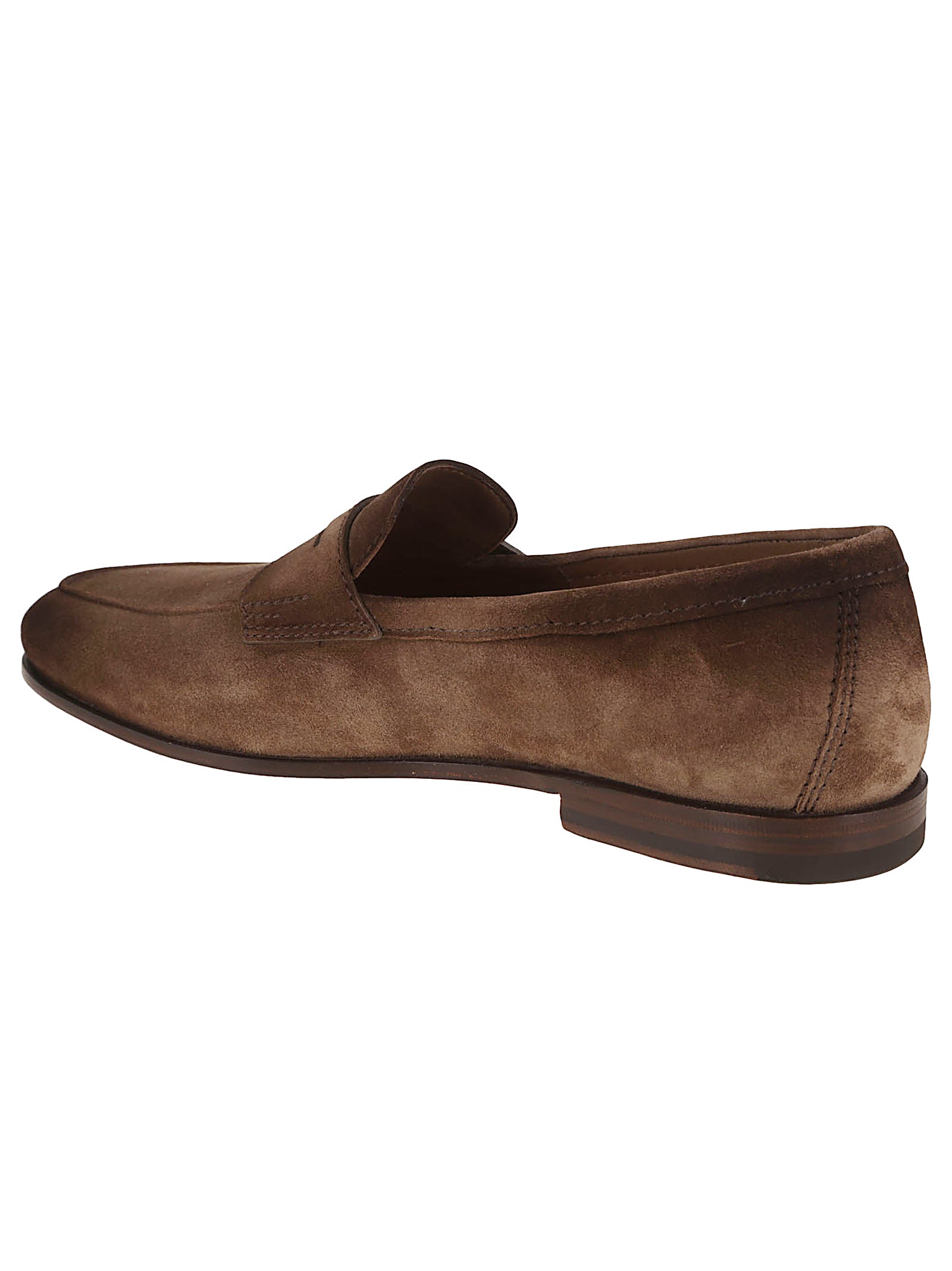 SANTONI Luxury Leather Loafers for Men