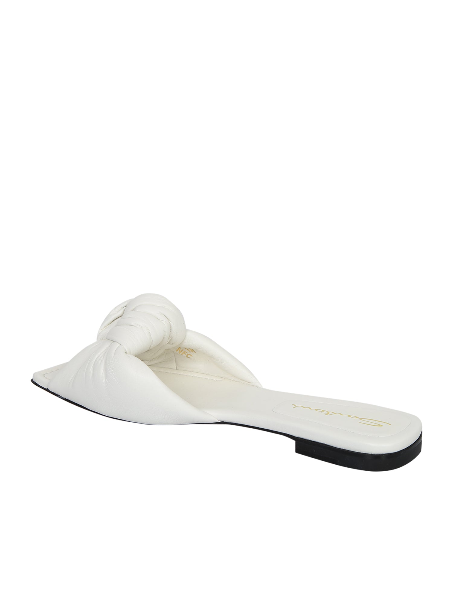 SANTONI Elegant Knot Detail Sandals for Spring Summer