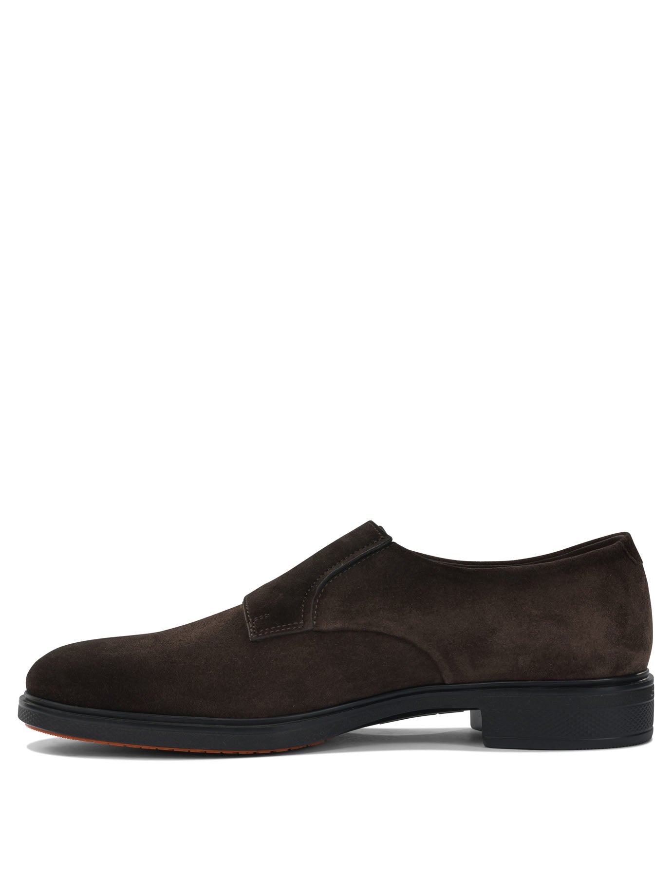 SANTONI Double Buckle Loafers for Men