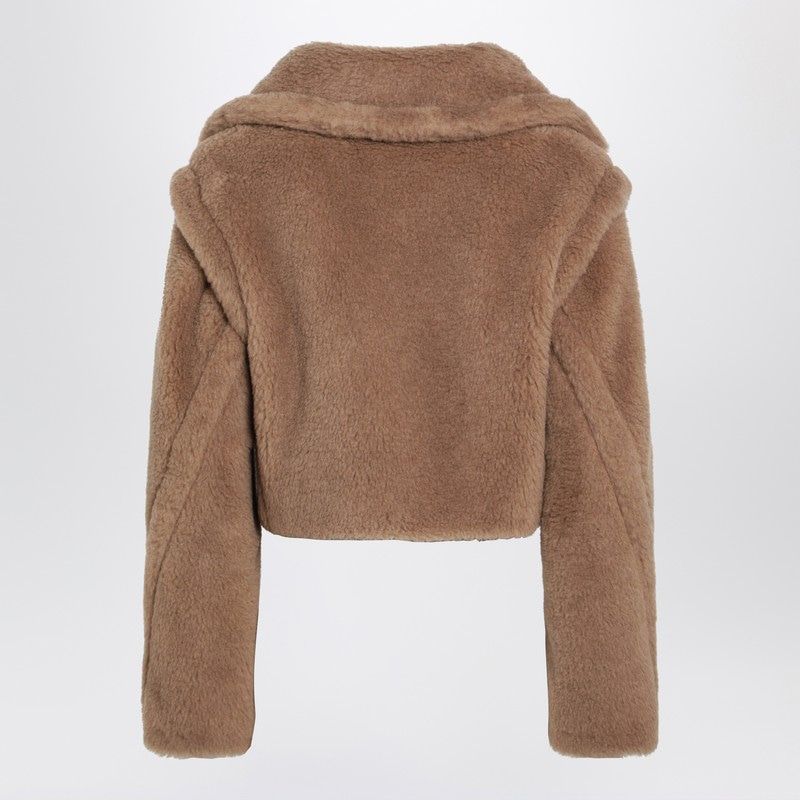 MAX MARA Mini Short Teddy Jacket