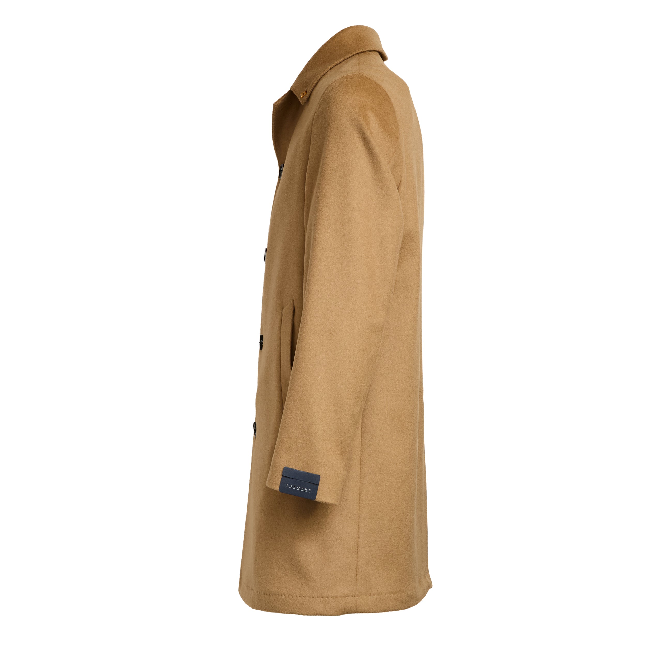 SARTORIA LATORRE Sophisticated Mini Cashmere Blend Jacket for Men