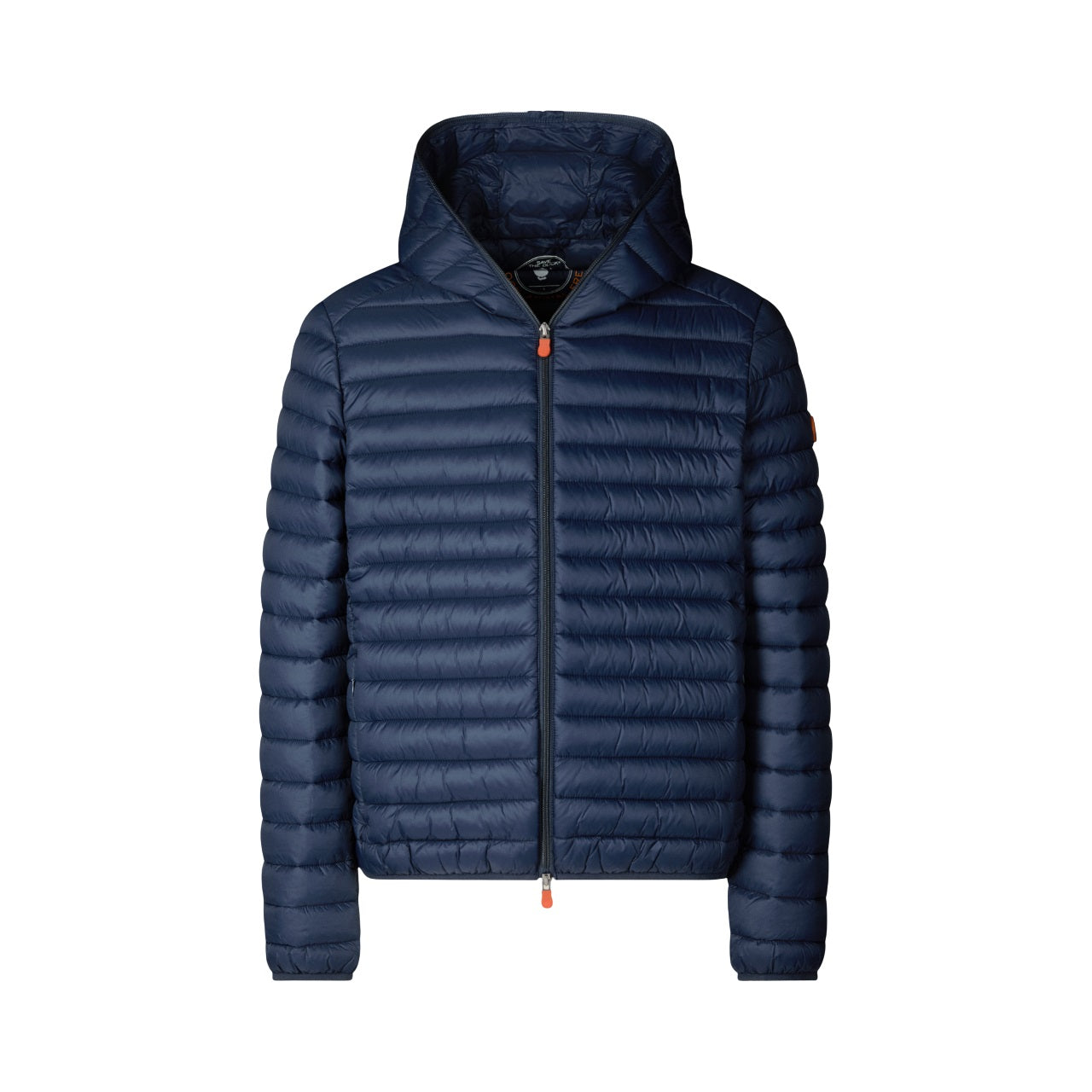 SAVE THE DUCK Men's Lightweight Jacket with Two-Way Hood - Regular Fit