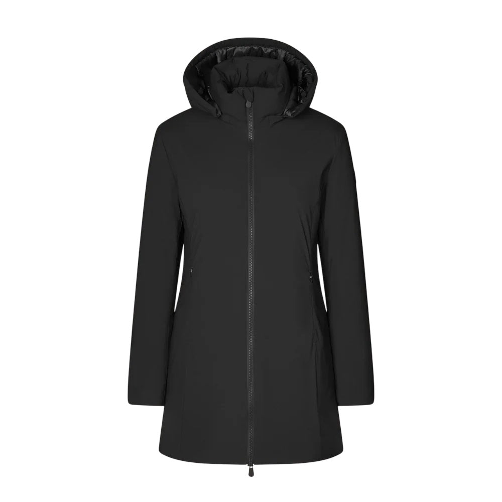 SAVE THE DUCK Rachel Long Jacket for Women - Eco-Friendly Design