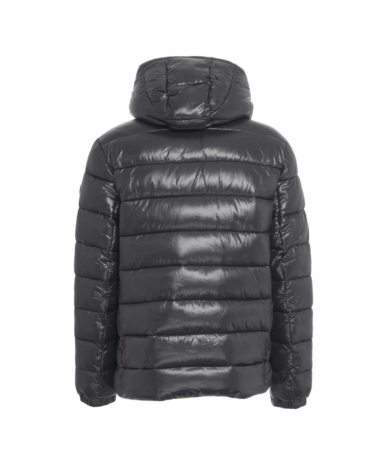 SAVE THE DUCK Men's Quilted Down Jacket with Fixed Hood