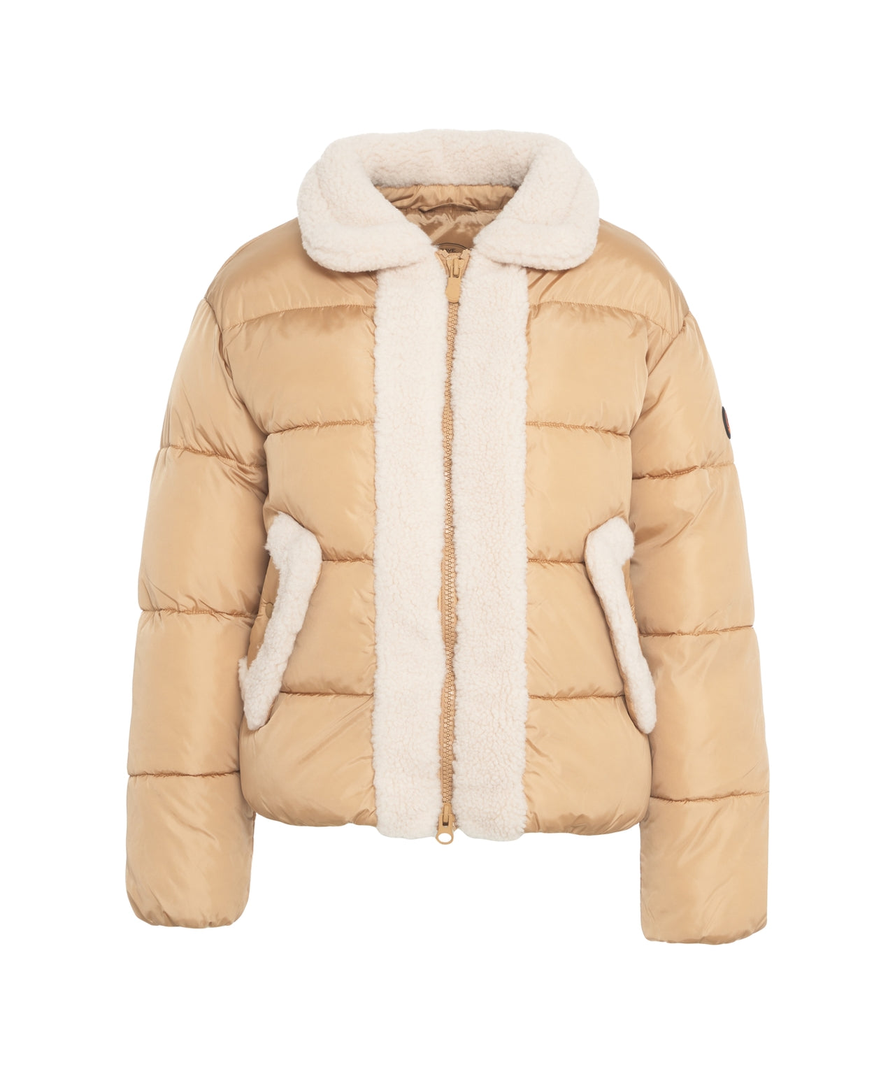 SAVE THE DUCK Women's Quilted Puffer Jacket 'Honey' - Mini Style
