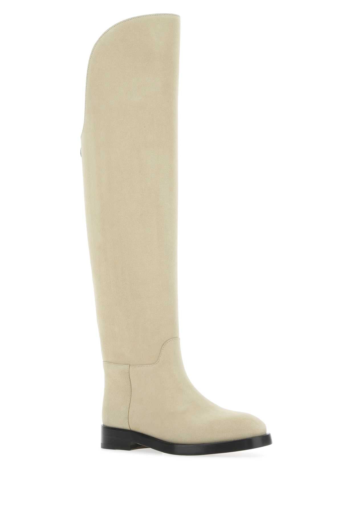 DURAZZI MILANO Women’s Suede Equestrian Boots